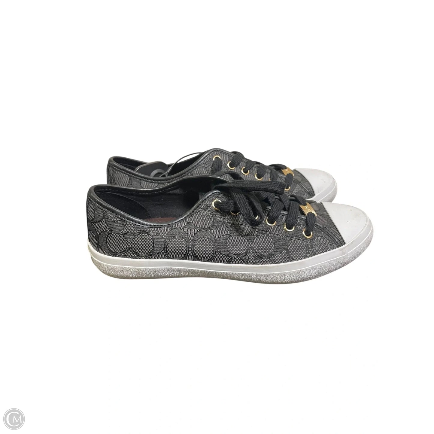 Shoes Designer By Coach In Black, Size: 8.5