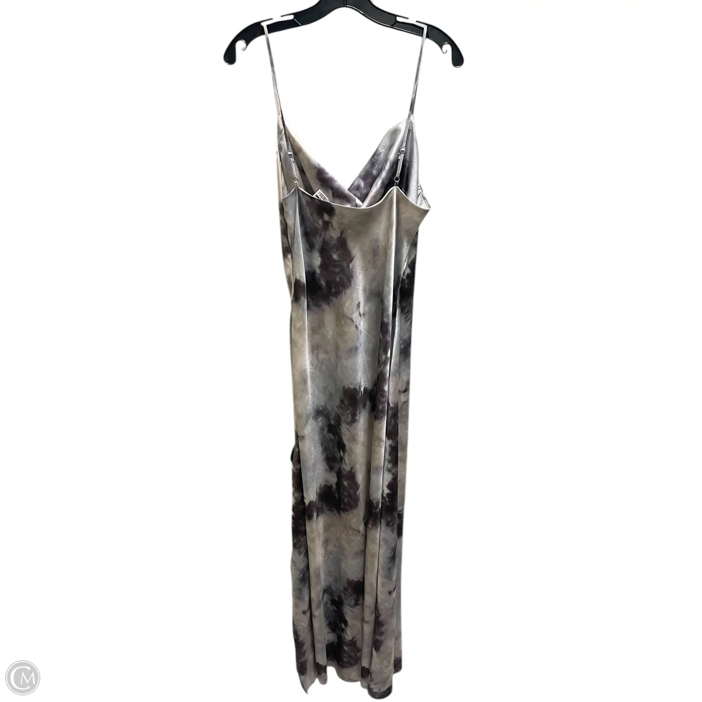 Dress Casual Maxi By Clothes Mentor In Grey, Size: L