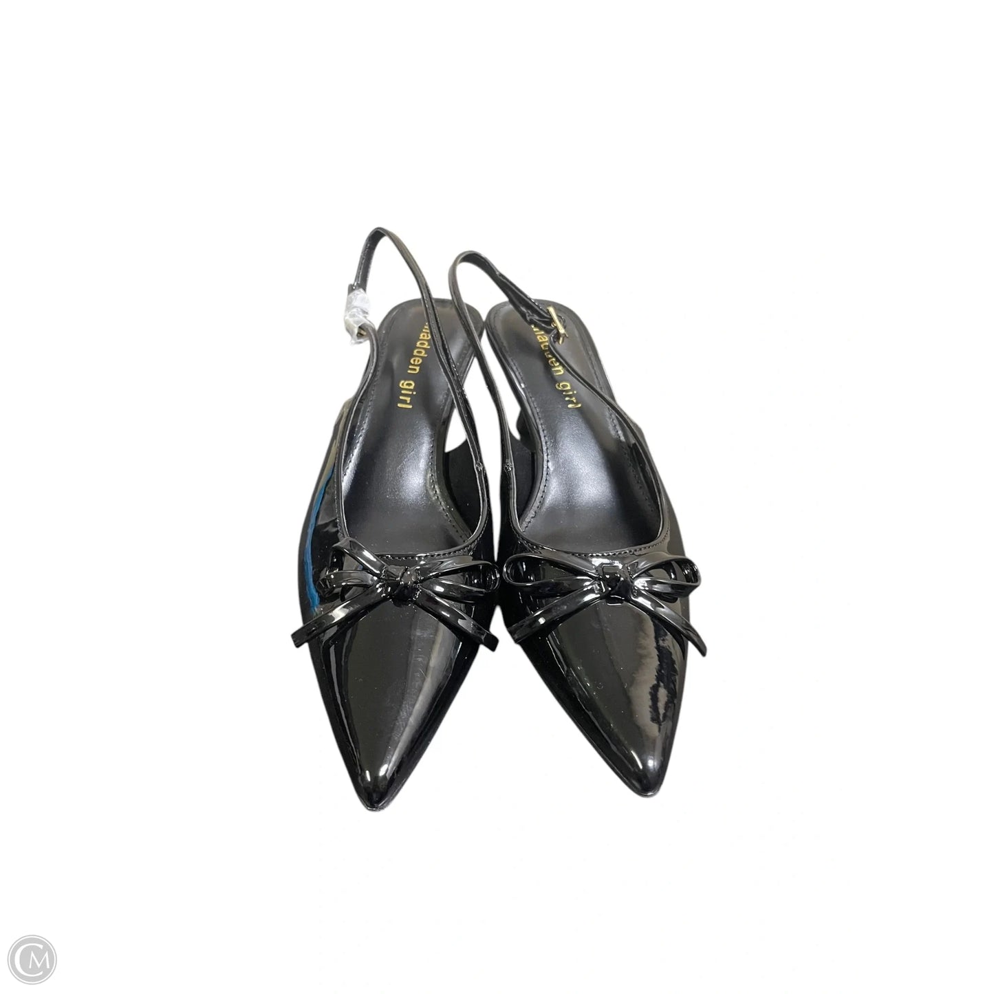 Sandals Heels Kitten By Madden Girl In Black, Size: 6.5