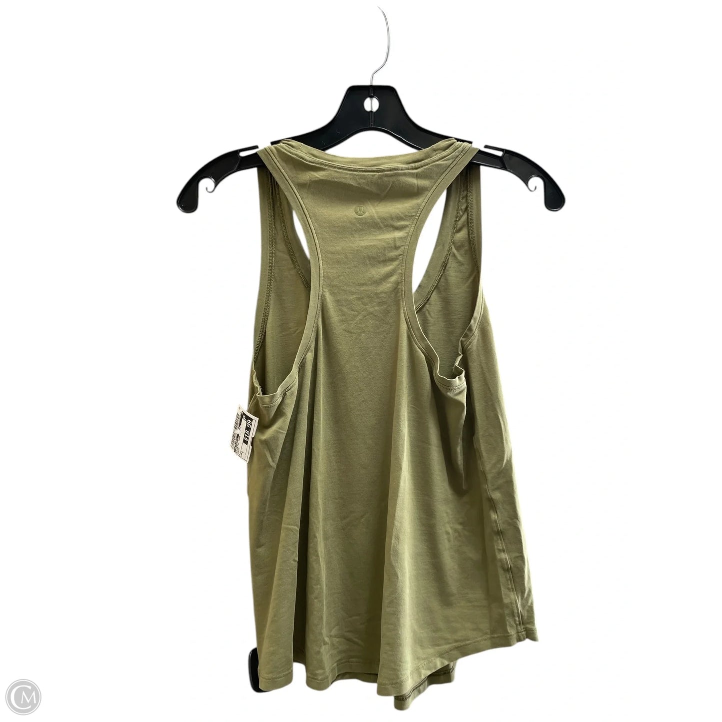 Athletic Tank Top By Lululemon In Green, Size: S