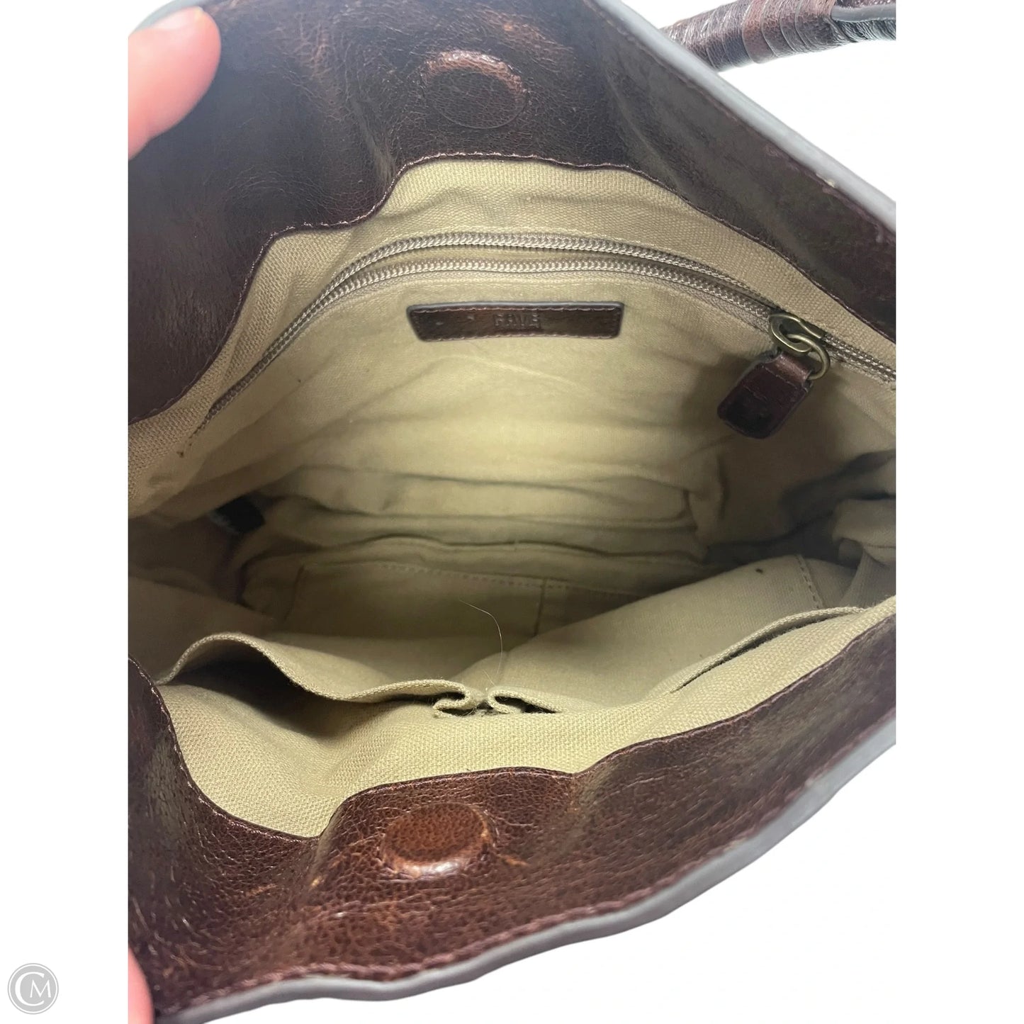 Handbag Designer By Frye, Size: Medium
