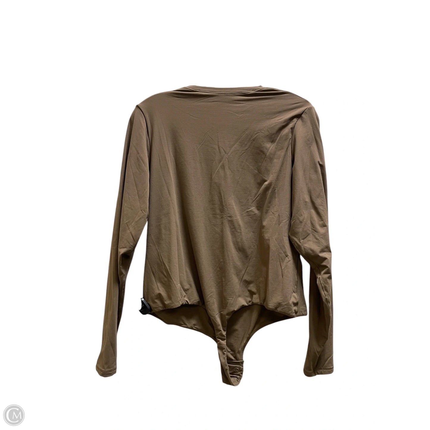 Top Long Sleeve By Skims In Brown, Size: 3x