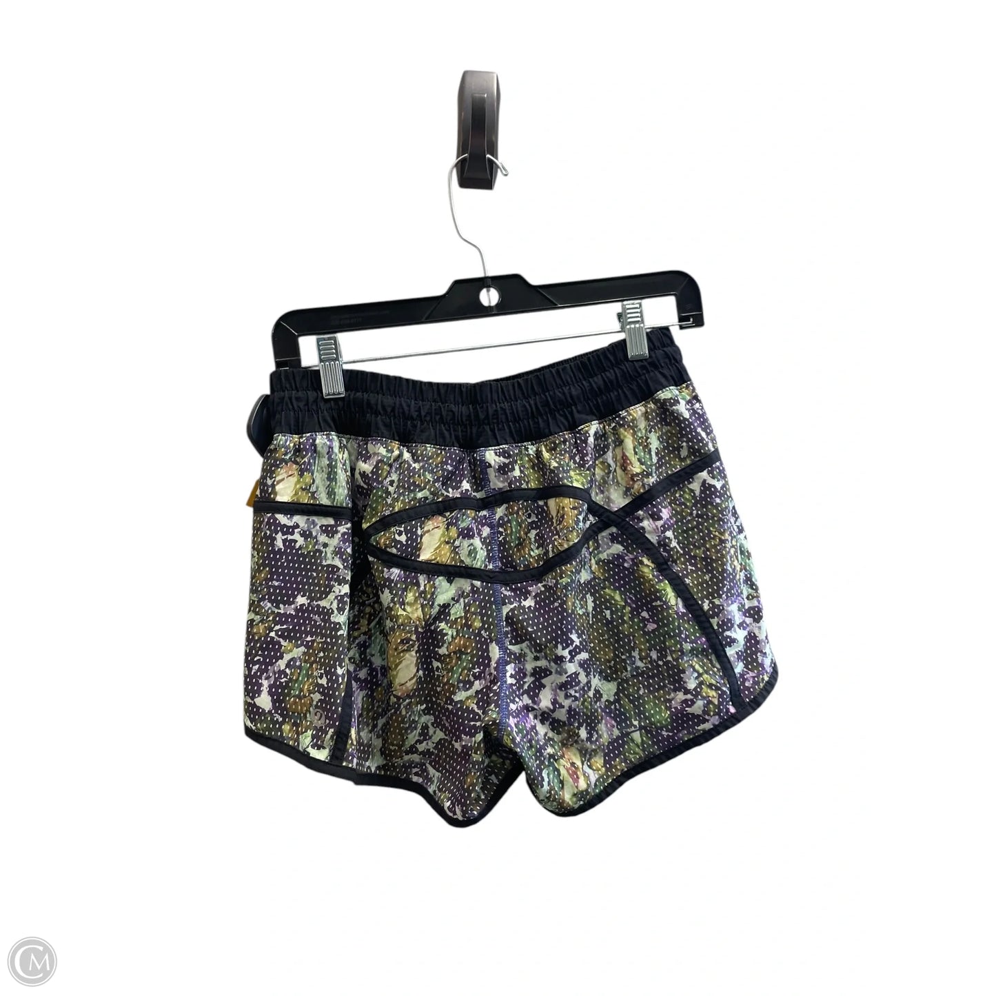Athletic Shorts By Lululemon In Multi-colored, Size: 8