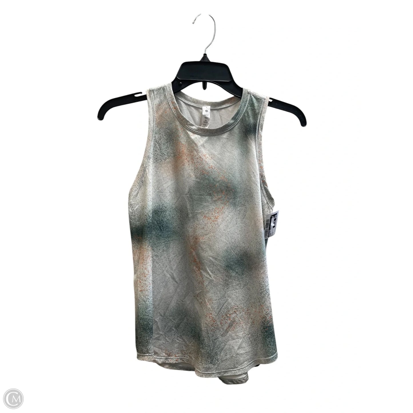 Athletic Tank Top By Lululemon In Green, Size: 4