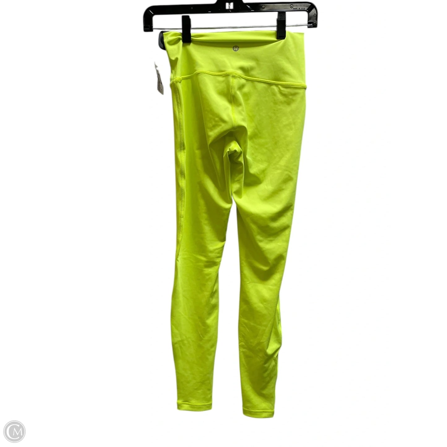 Athletic Leggings By Lululemon In Yellow, Size: 4