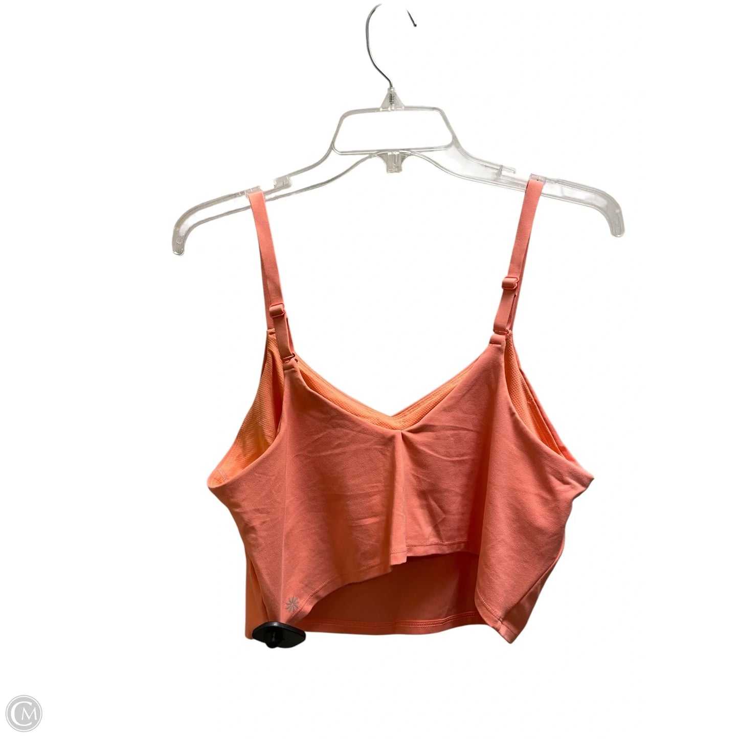 Athletic Bra By Athleta In Orange, Size: 1x