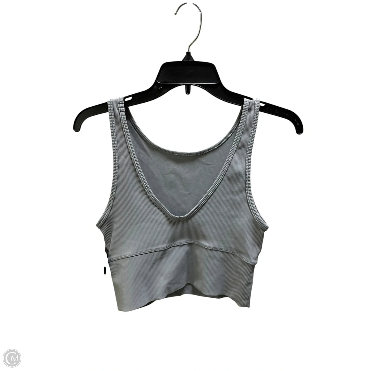 Athletic Tank Top By Lululemon In Grey, Size: M