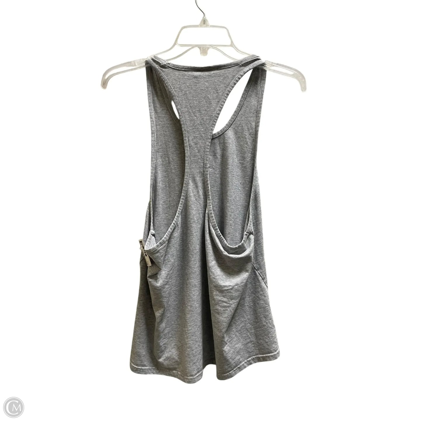 Athletic Tank Top By Gym Shark In Grey, Size: M