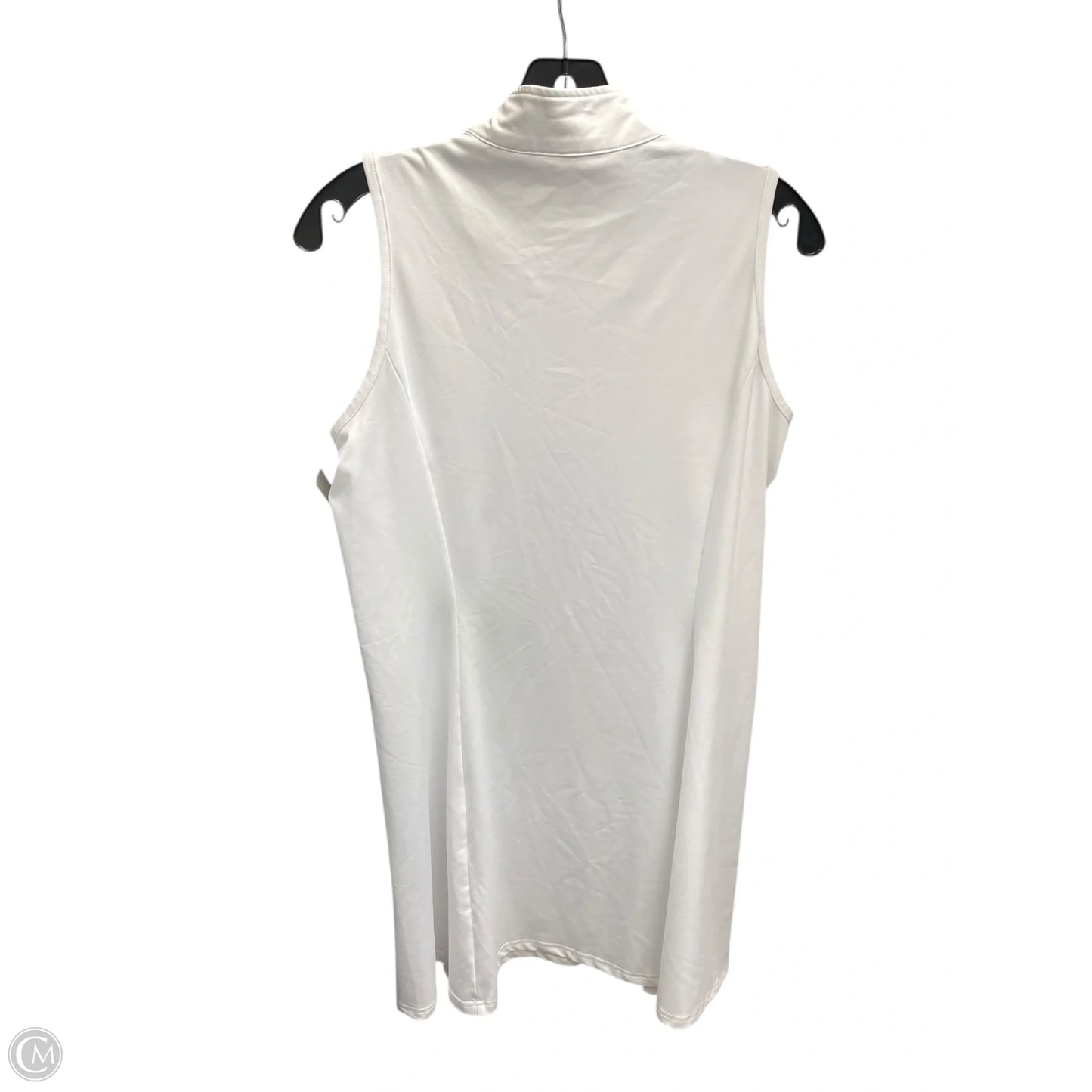 Athletic Dress By Clothes Mentor In White, Size: L