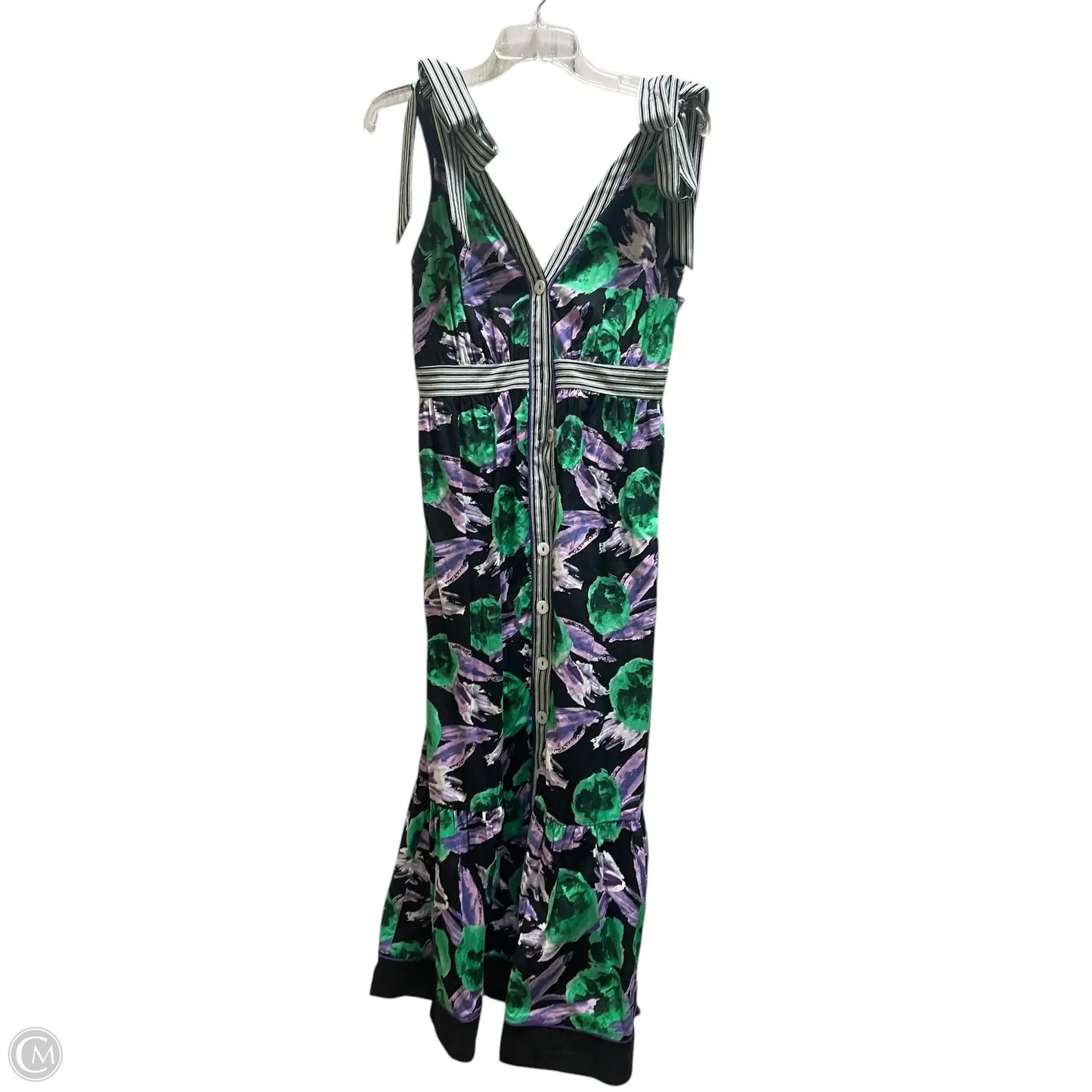 Dress Casual Maxi By Clothes Mentor In Multi-colored, Size: S