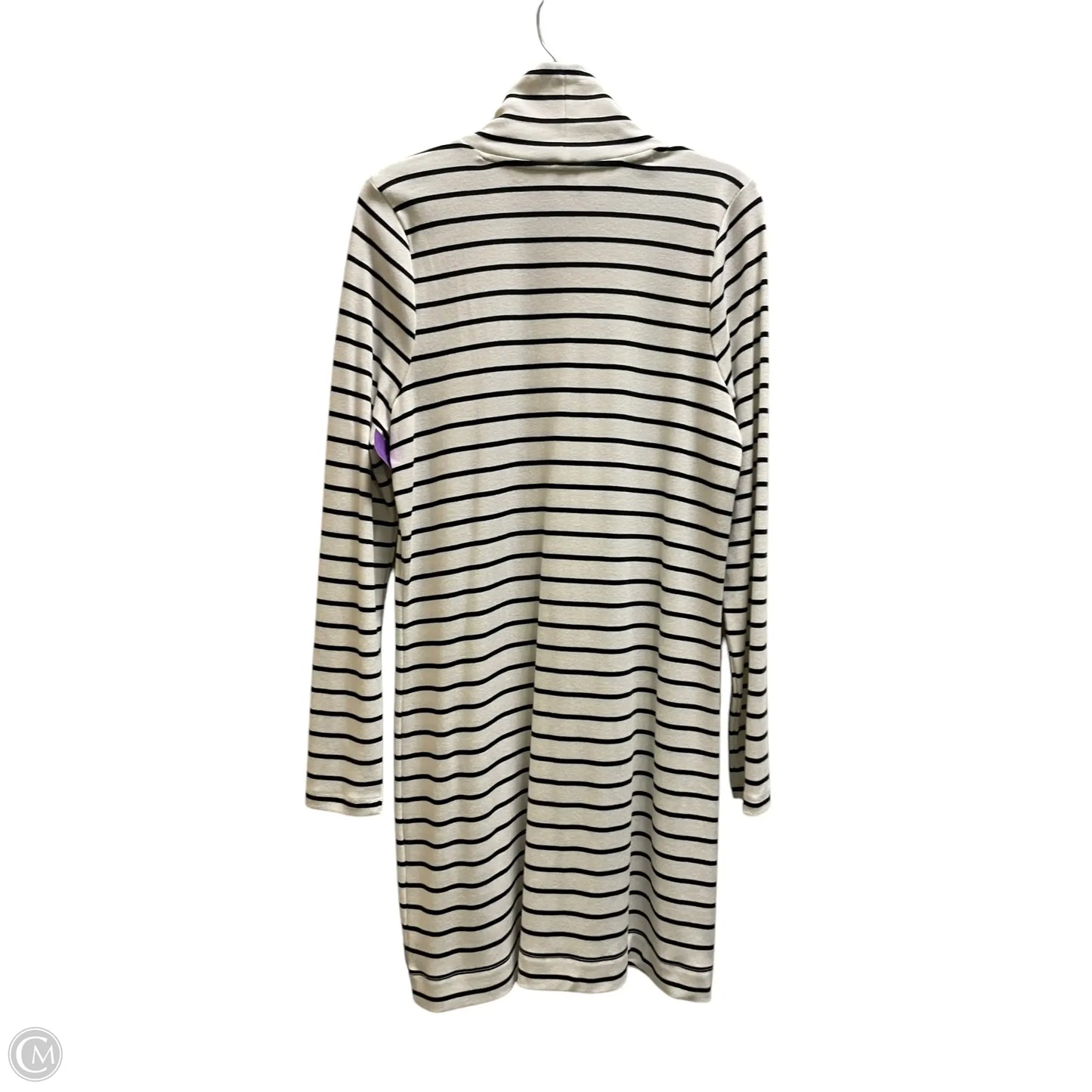 Dress Casual Midi By Vineyard Vines In Striped Pattern, Size: L
