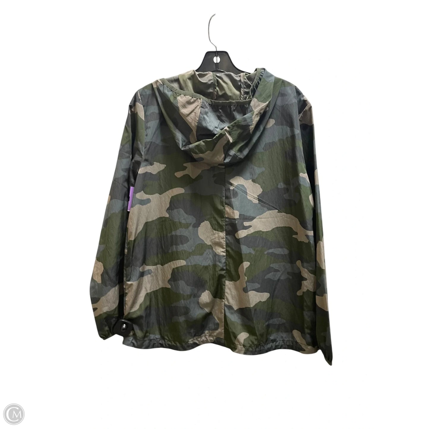 Athletic Jacket By Aerie In Camouflage Print, Size: Xs