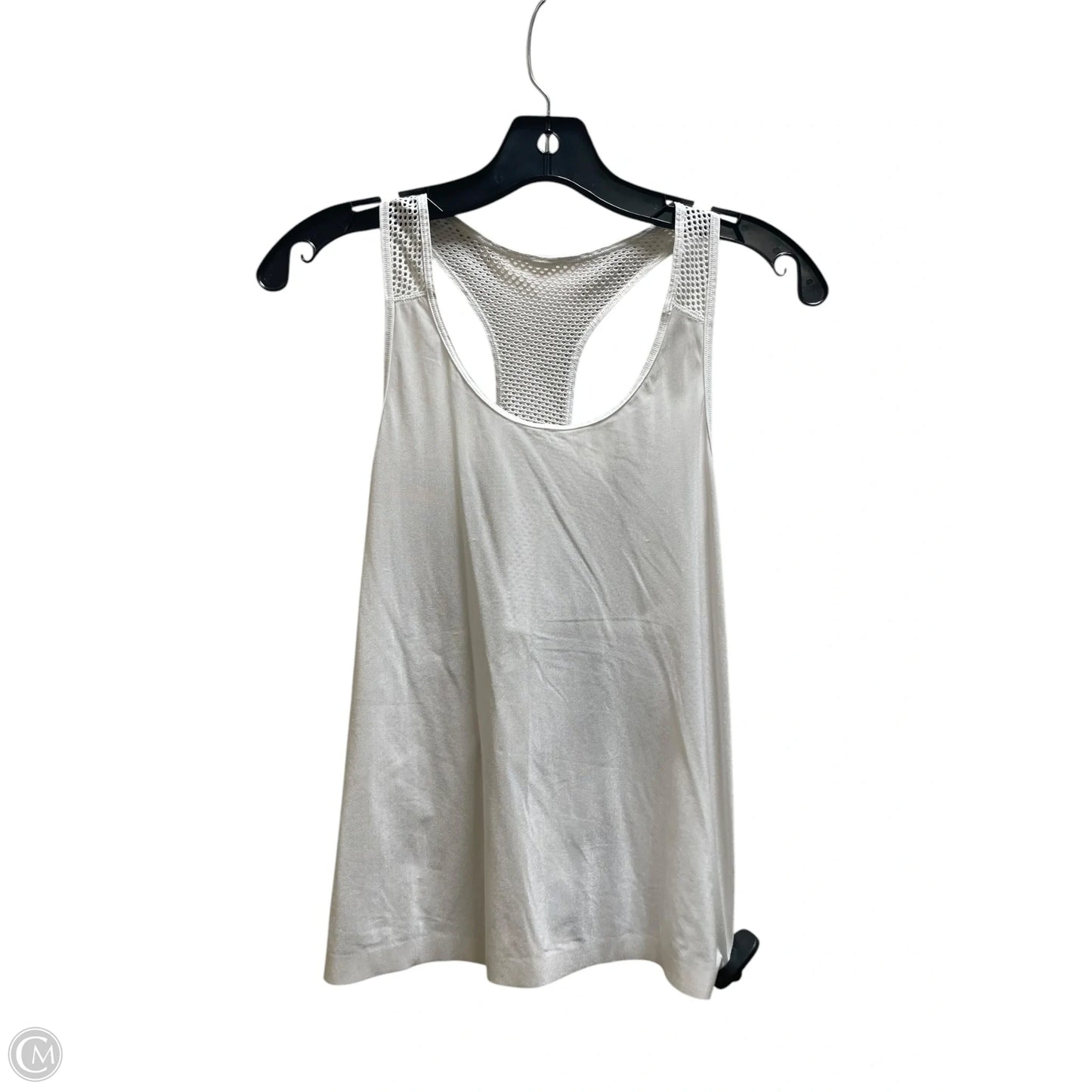 Athletic Tank Top By Lululemon In White, Size: M