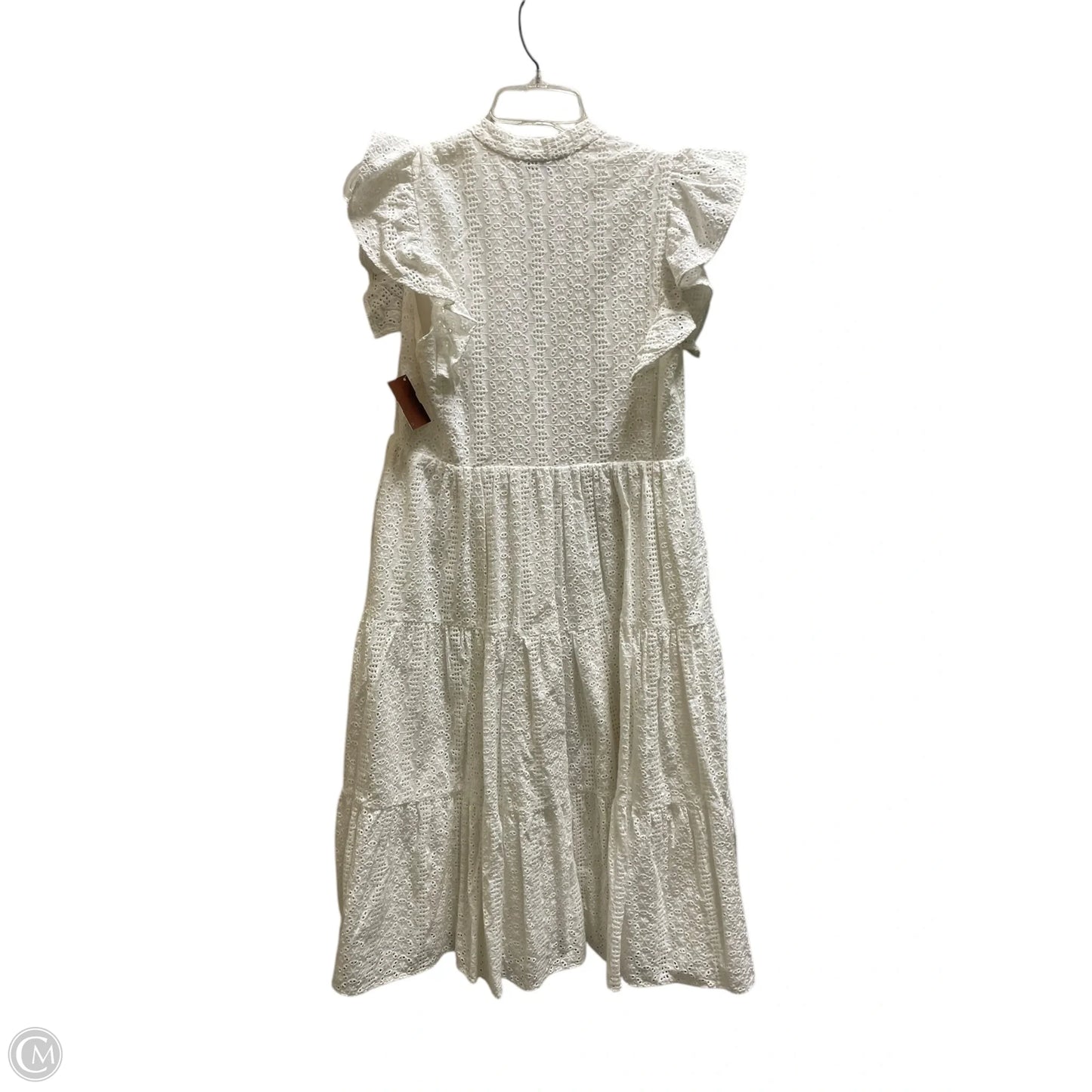 Dress Casual Maxi By Amanda Uprichard In White, Size: S