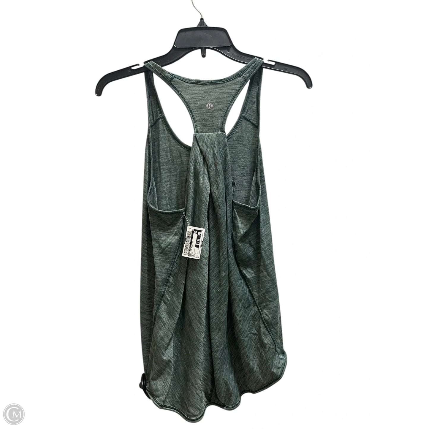 Athletic Tank Top By Lululemon In Green, Size: M