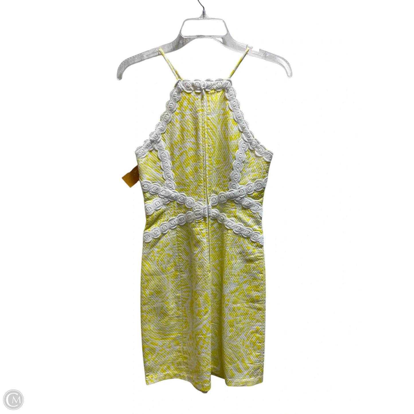 Dress Designer By Lilly Pulitzer In Yellow, Size: 0