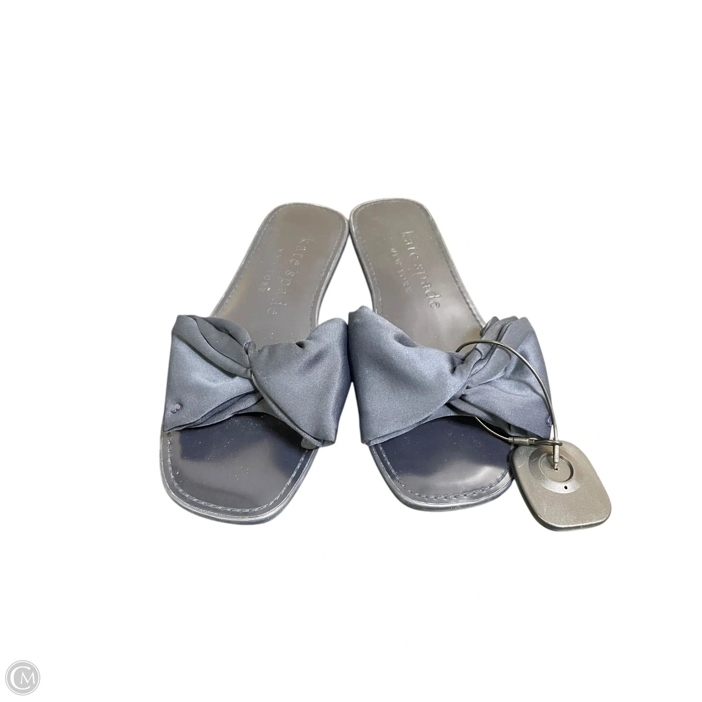 Sandals Designer By Kate Spade In Blue, Size: 6.5