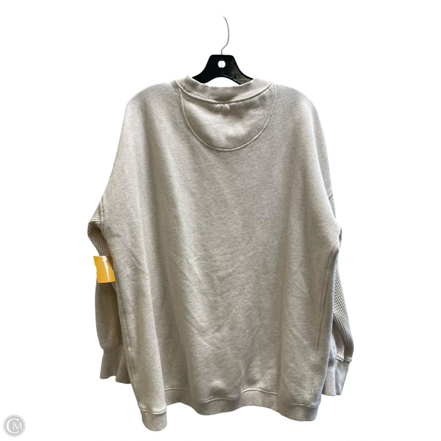Sweatshirt Crewneck By Aerie In Tan, Size: S