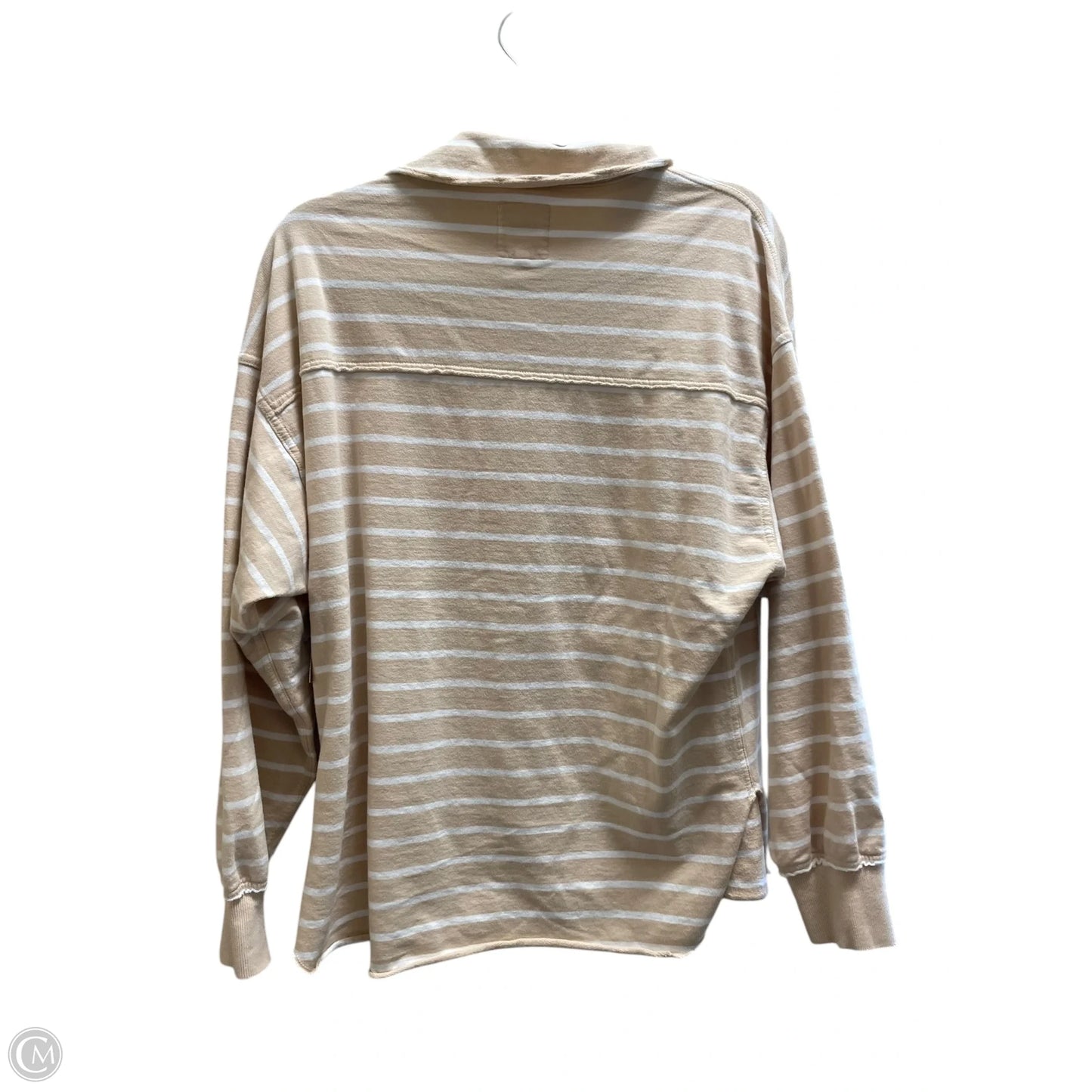 Top Long Sleeve By Aerie In Tan, Size: Xs