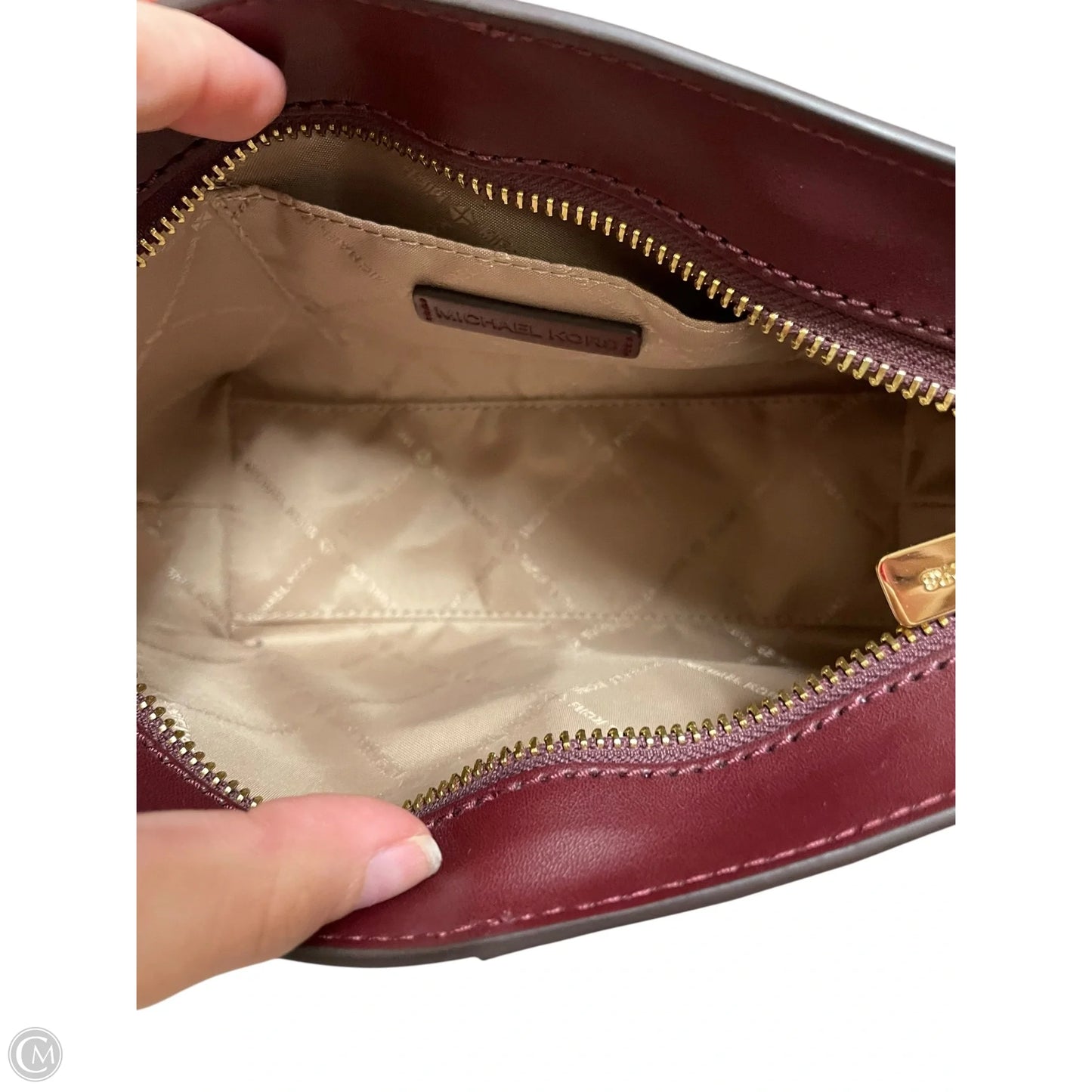 Crossbody Designer By Michael Kors, Size: Small