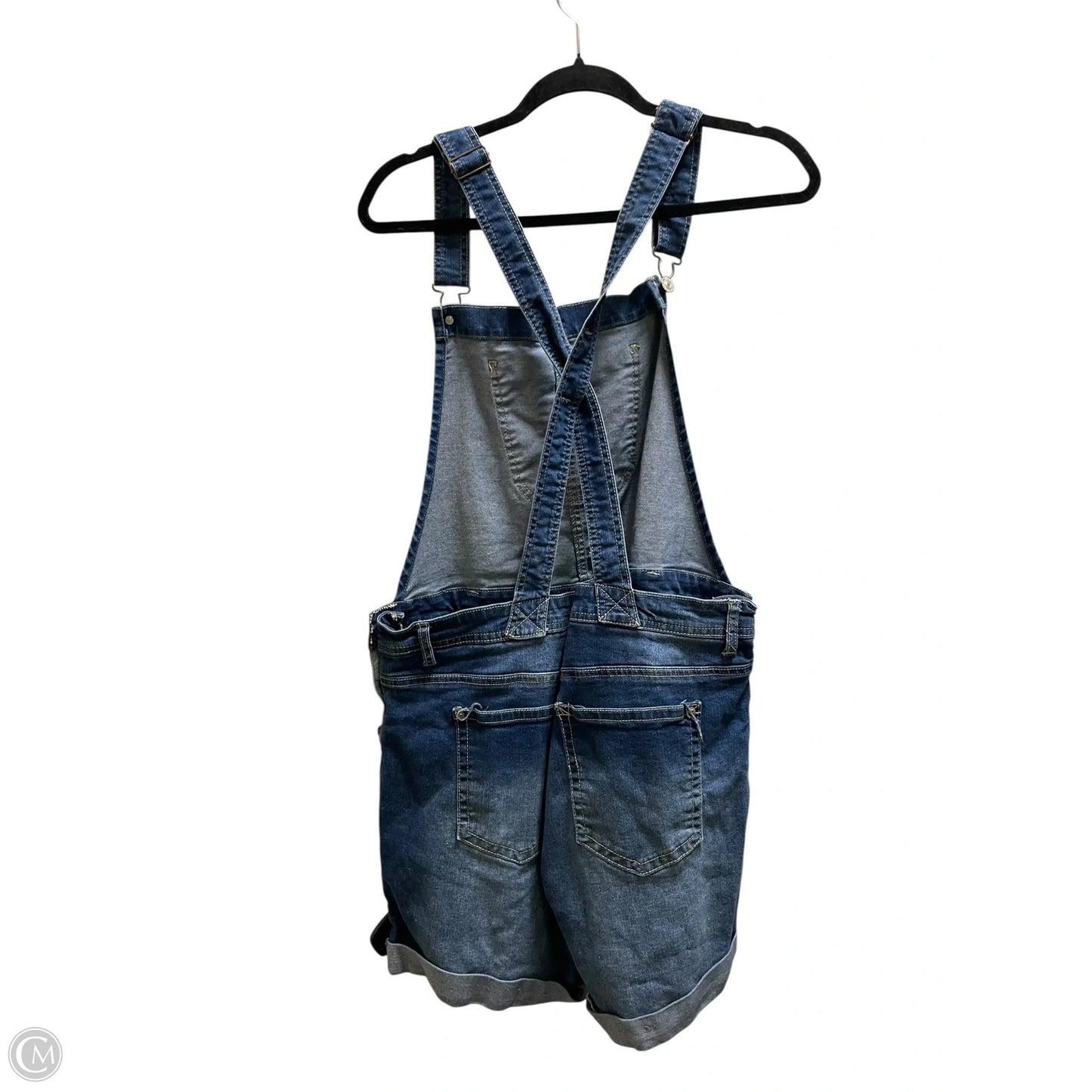 Overalls By Wallflower In Blue Denim, Size: 1x