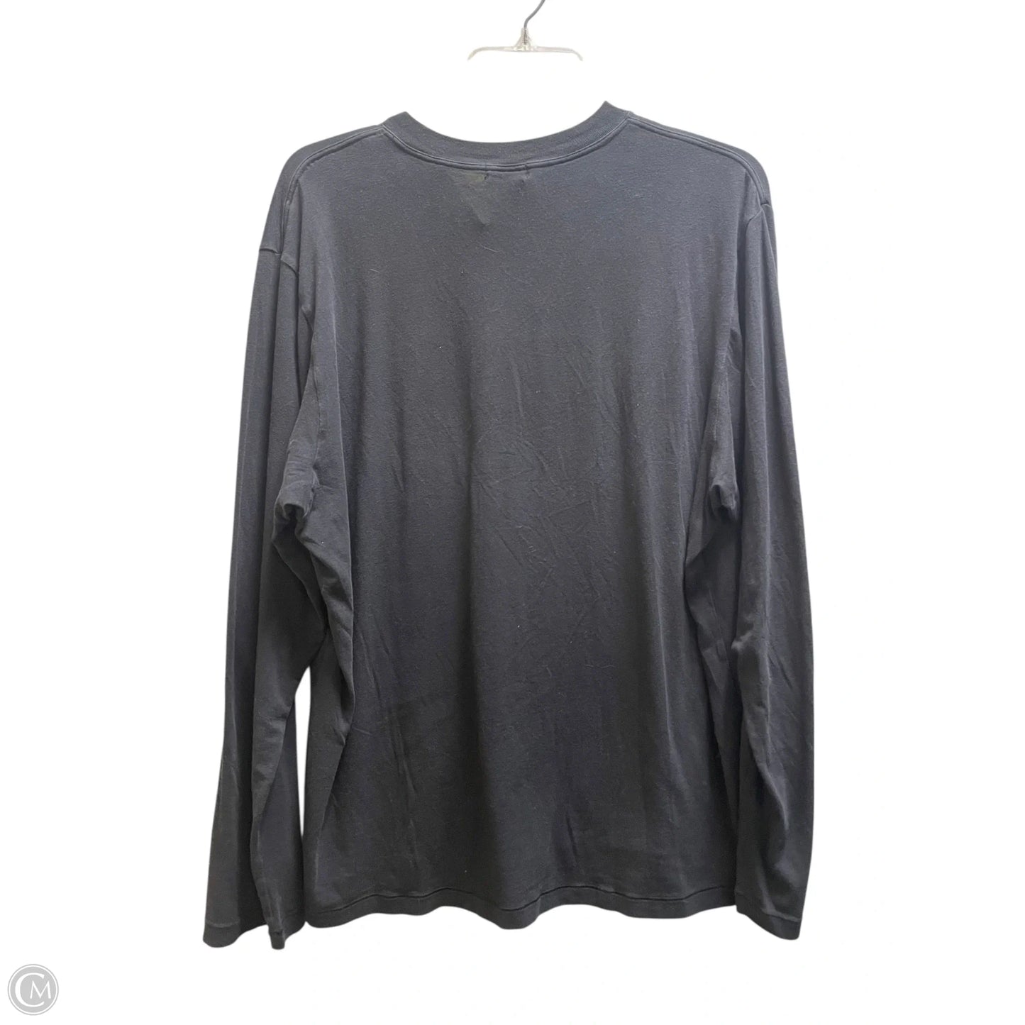 Athletic Top Long Sleeve Crewneck By Skims In Black, Size: M