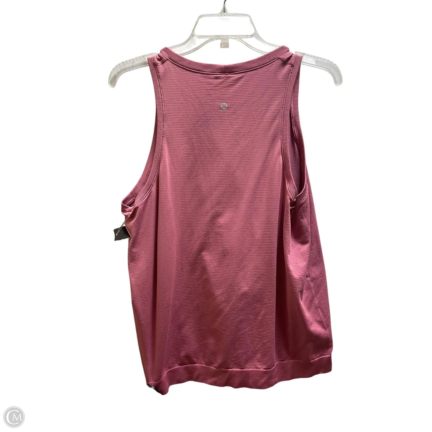 Athletic Tank Top By Lululemon In Pink, Size: L