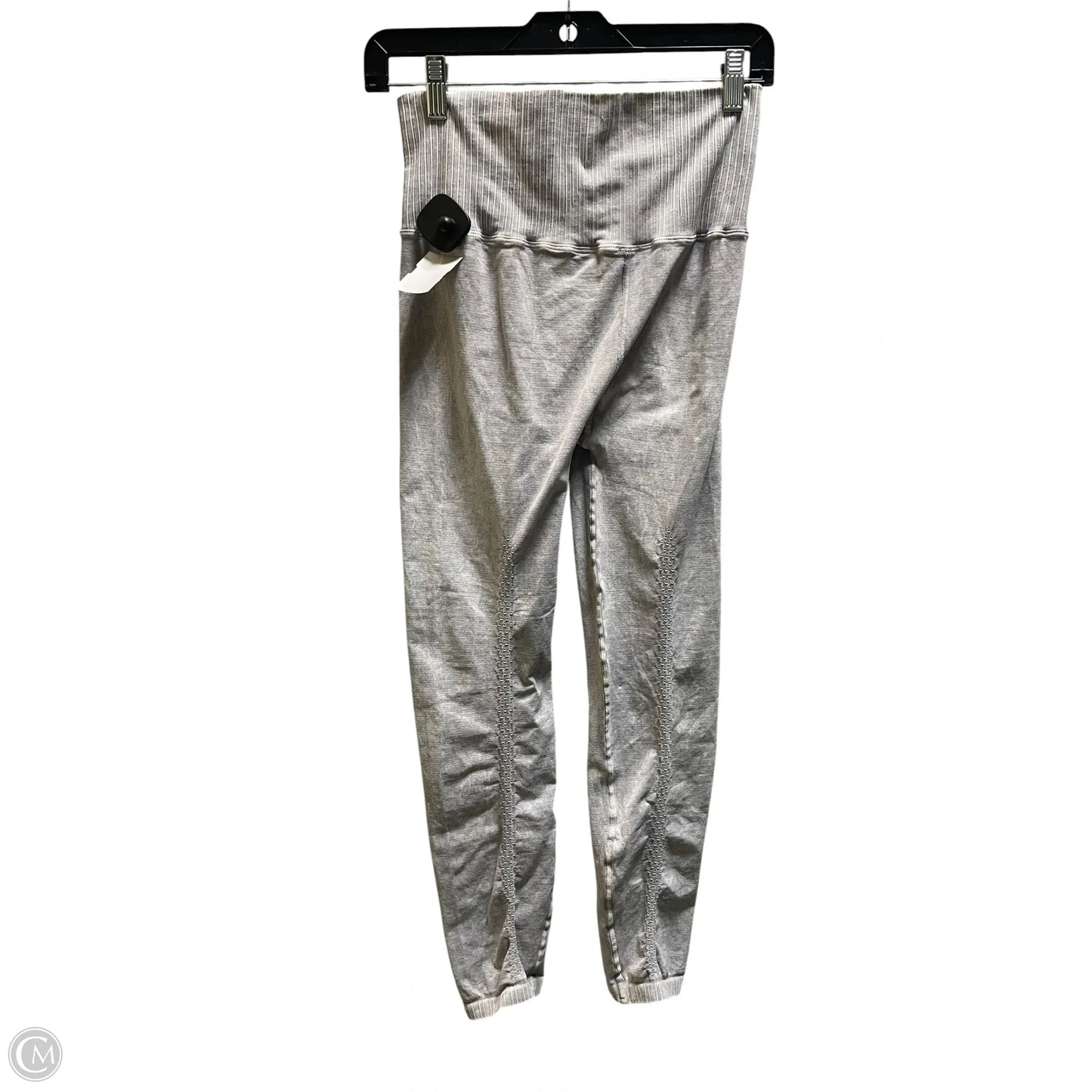 Athletic Leggings By Free People In Grey, Size: M