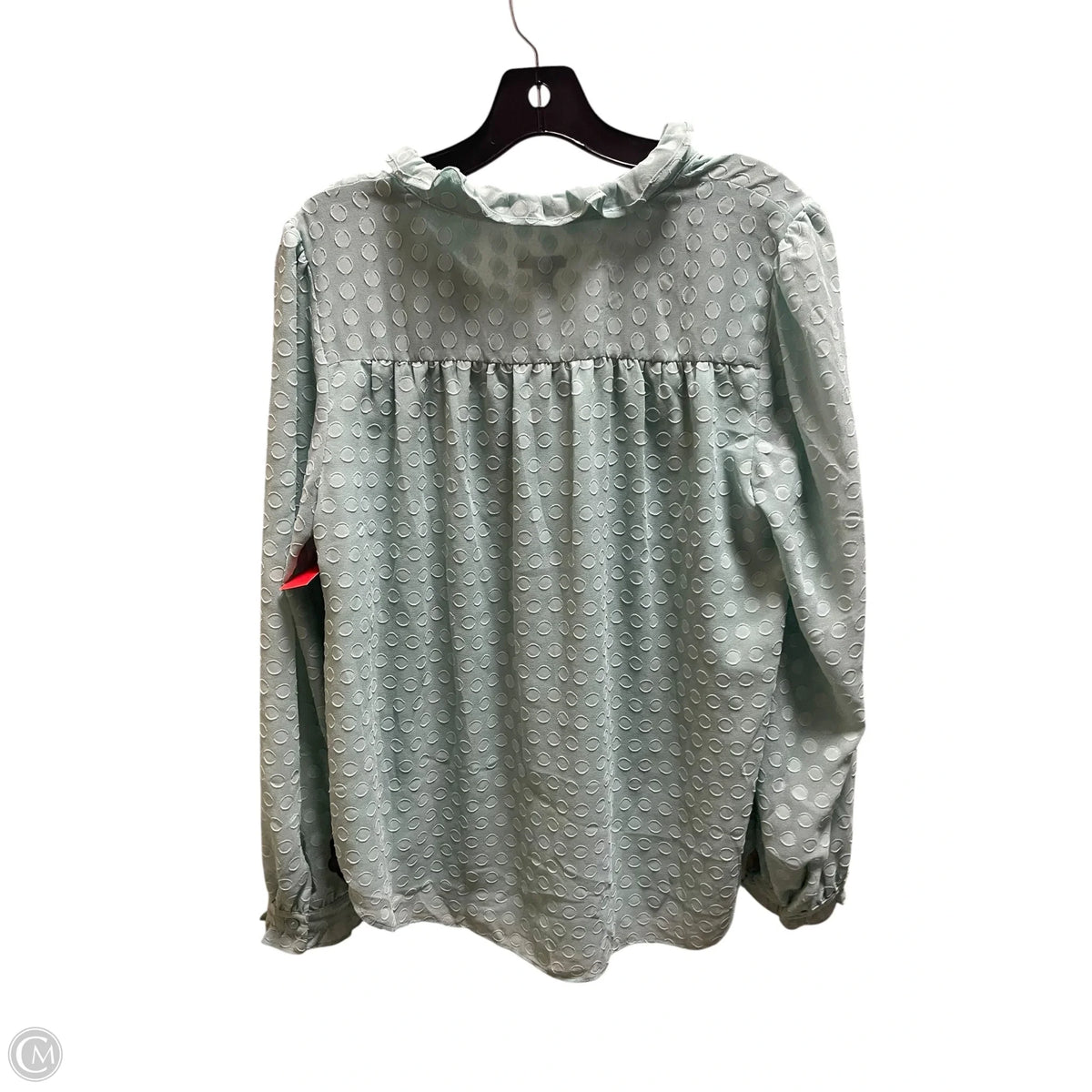 Top Long Sleeve By Ann Taylor In Blue, Size: M