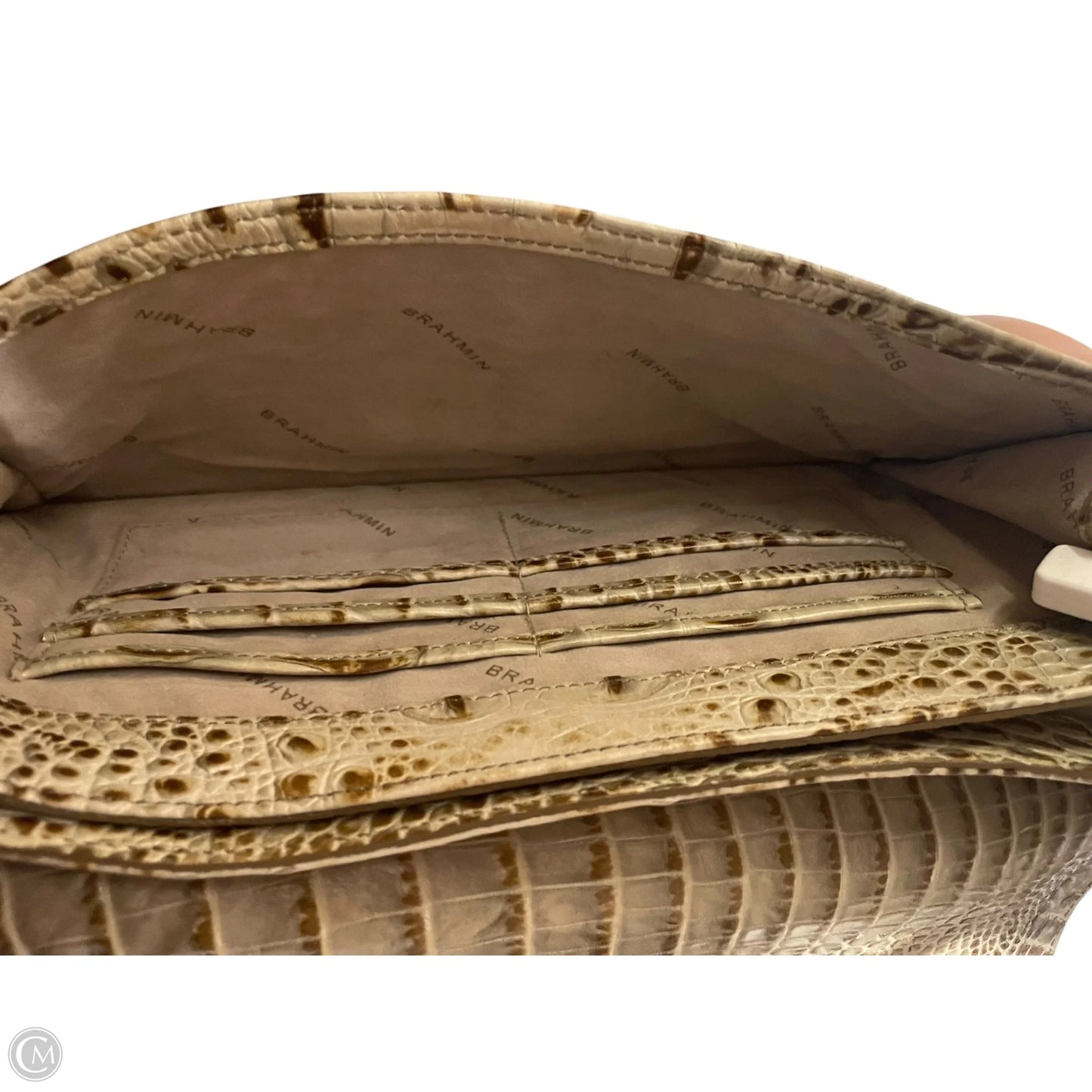 Handbag Designer By Brahmin, Size: Medium