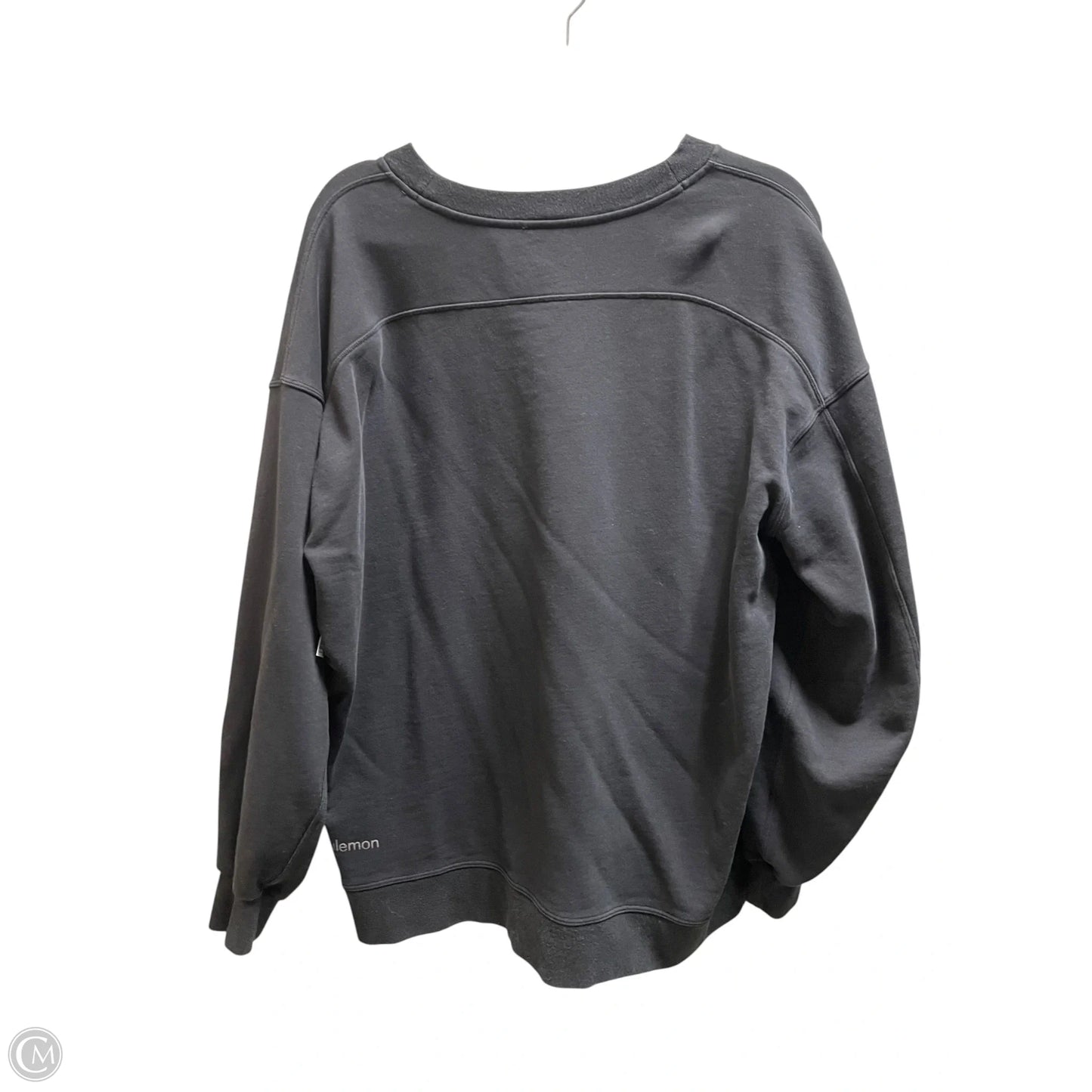 Athletic Sweatshirt Collar By Lululemon In Black, Size: M