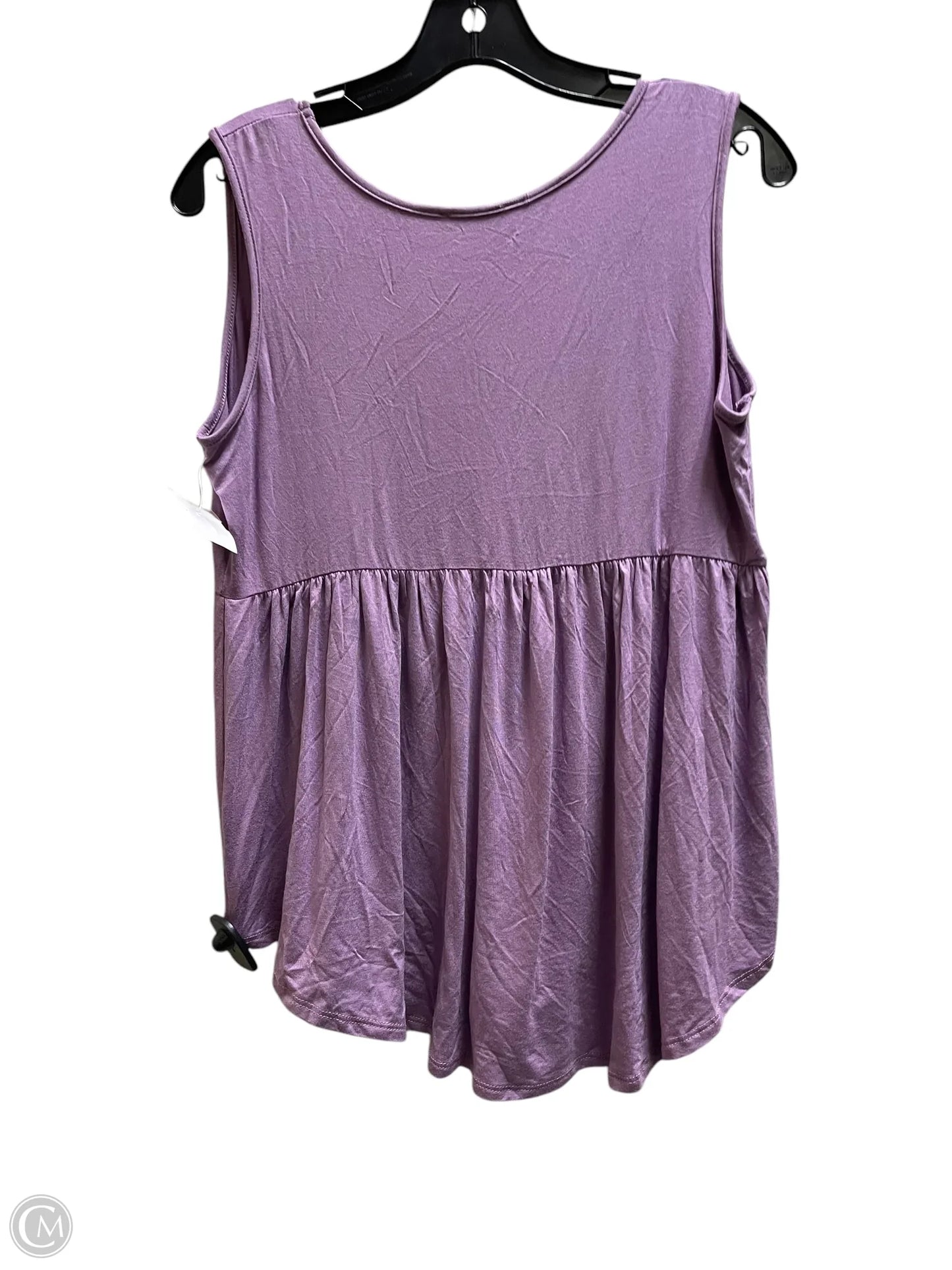 Top Sleeveless By Heimish Usa In Purple, Size: S