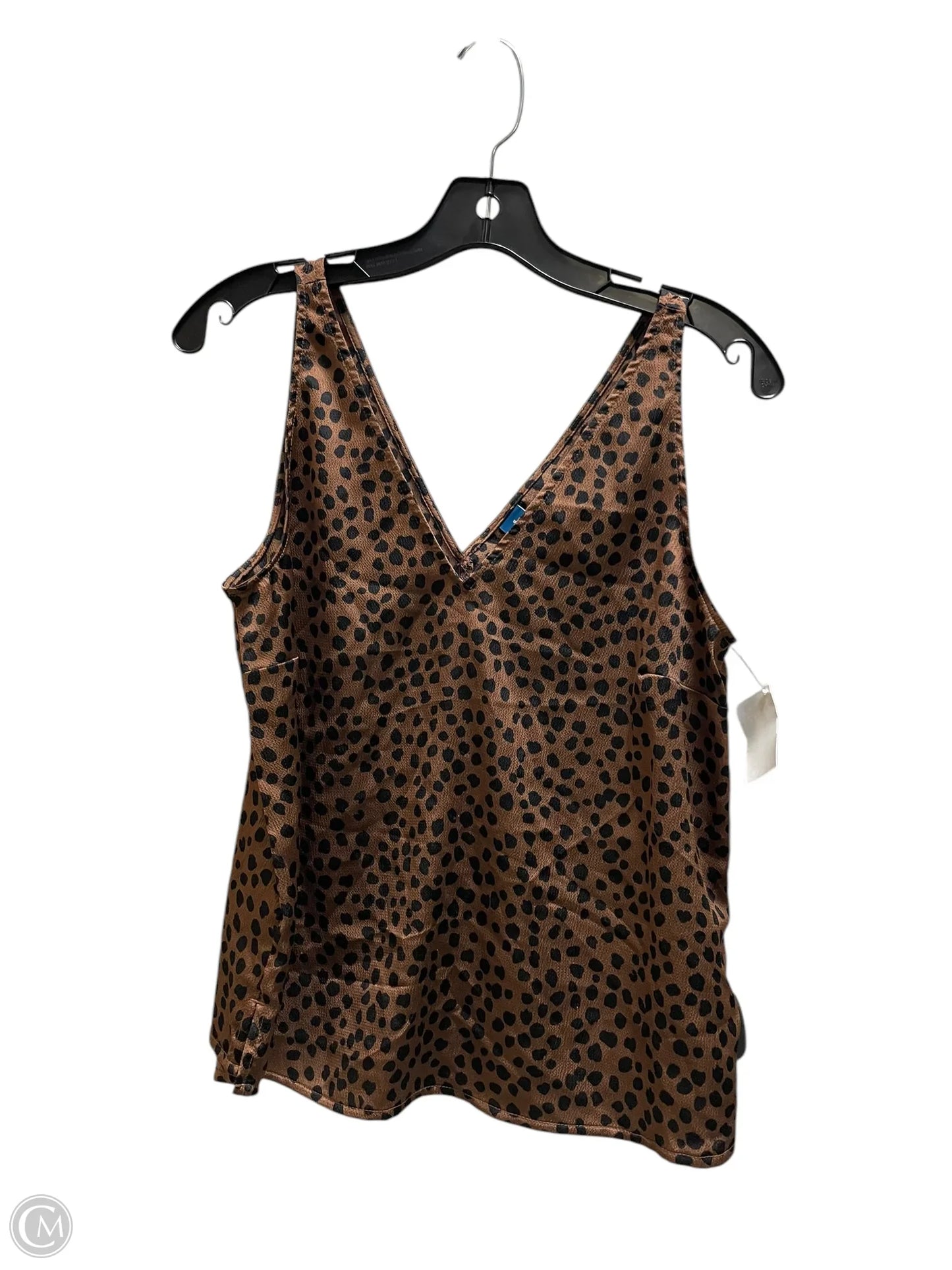 Top Sleeveless By Old Navy In Animal Print, Size: S