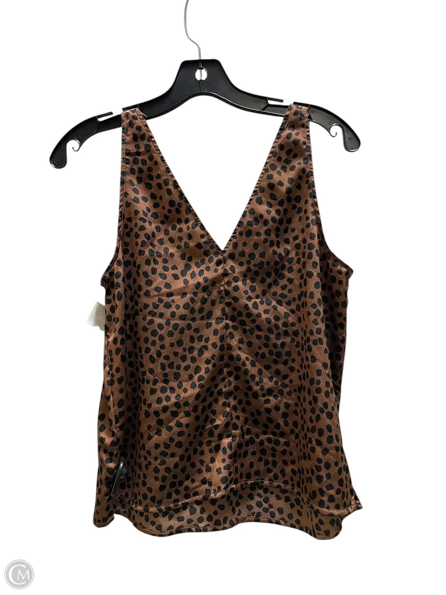 Top Sleeveless By Old Navy In Animal Print, Size: S