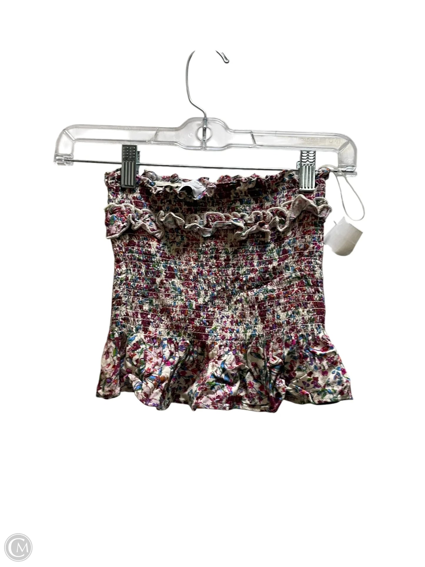 Top Sleeveless By Clothes Mentor In Floral Print, Size: S