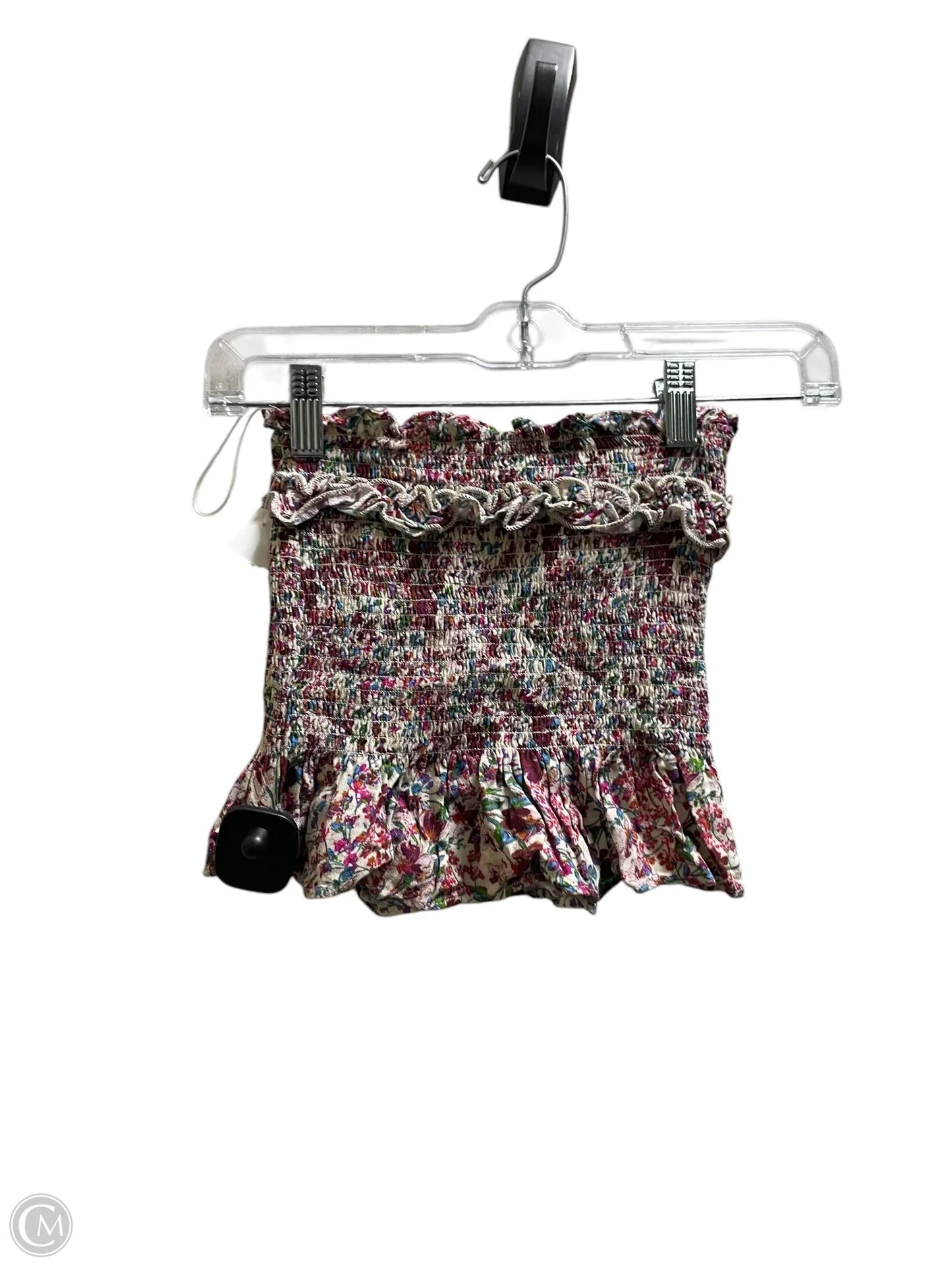 Top Sleeveless By Clothes Mentor In Floral Print, Size: S