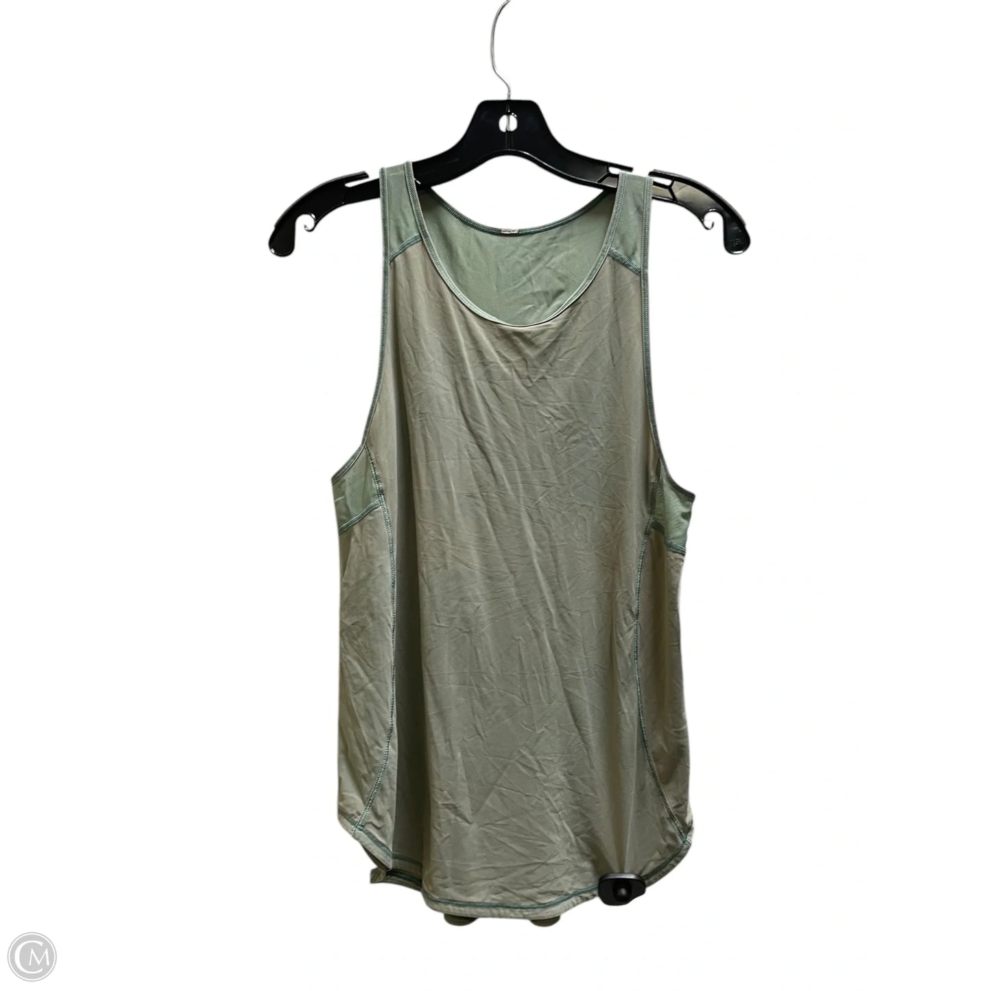 Athletic Tank Top By Lululemon In Green, Size: M