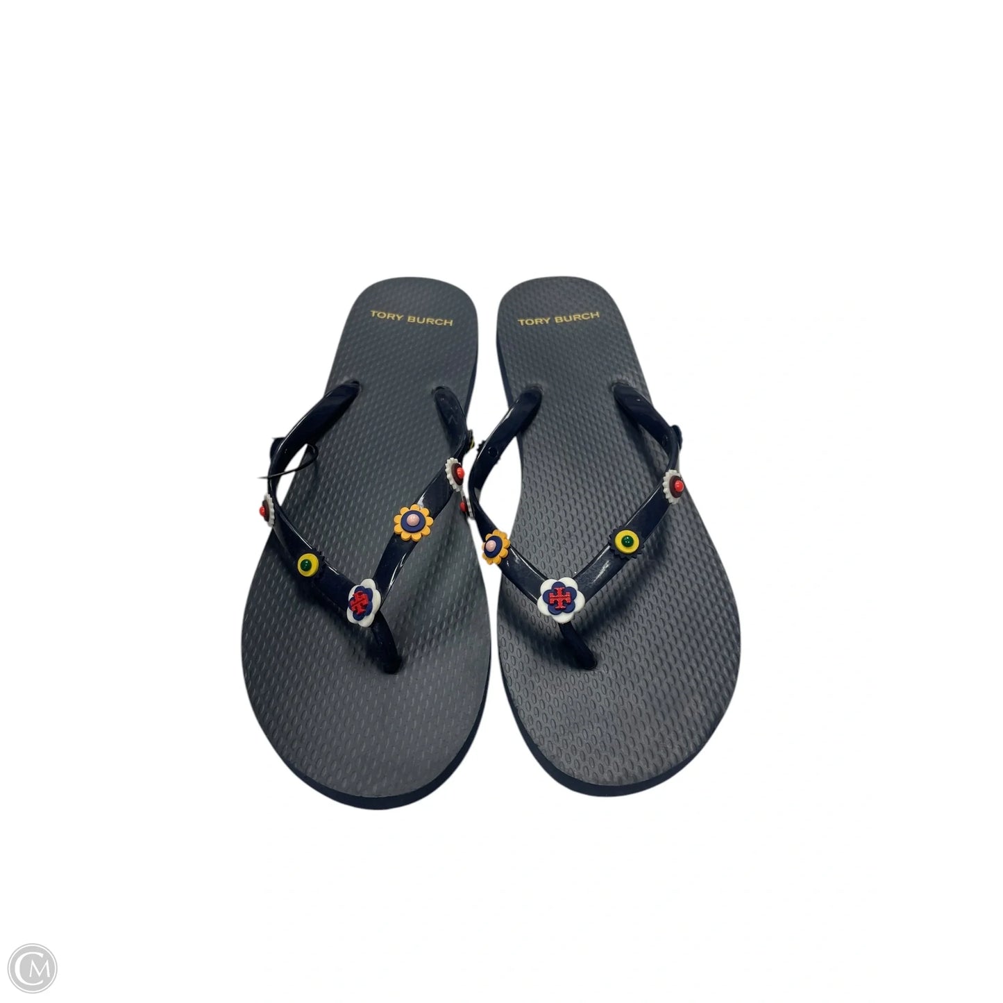 Sandals Designer By Tory Burch In Blue, Size: 9