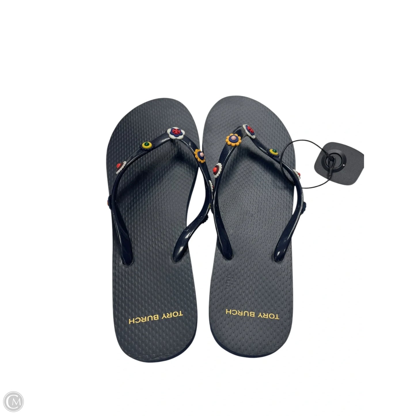 Sandals Designer By Tory Burch In Blue, Size: 9