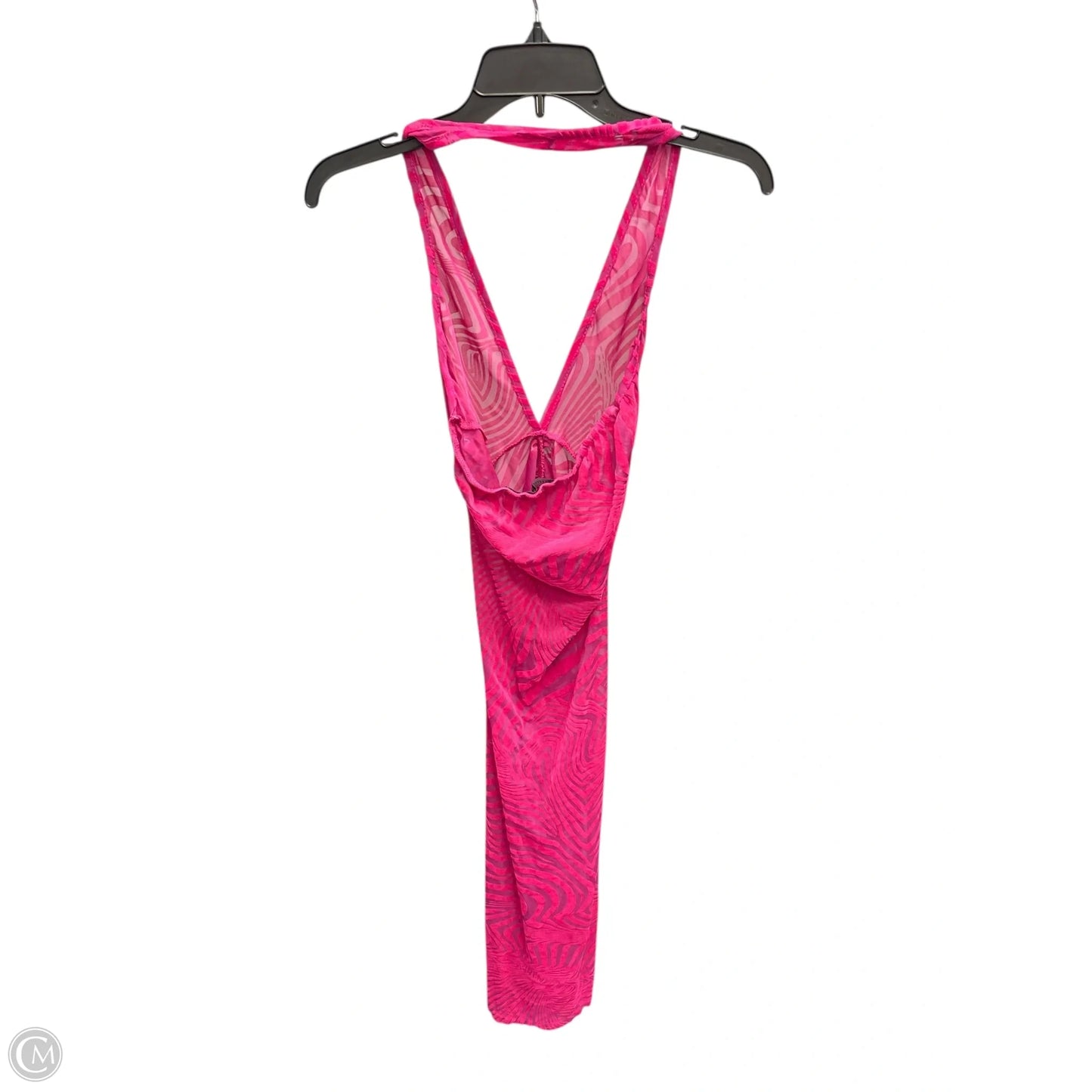 Dress Casual Midi By Pretty Little Thing In Pink, Size: 8