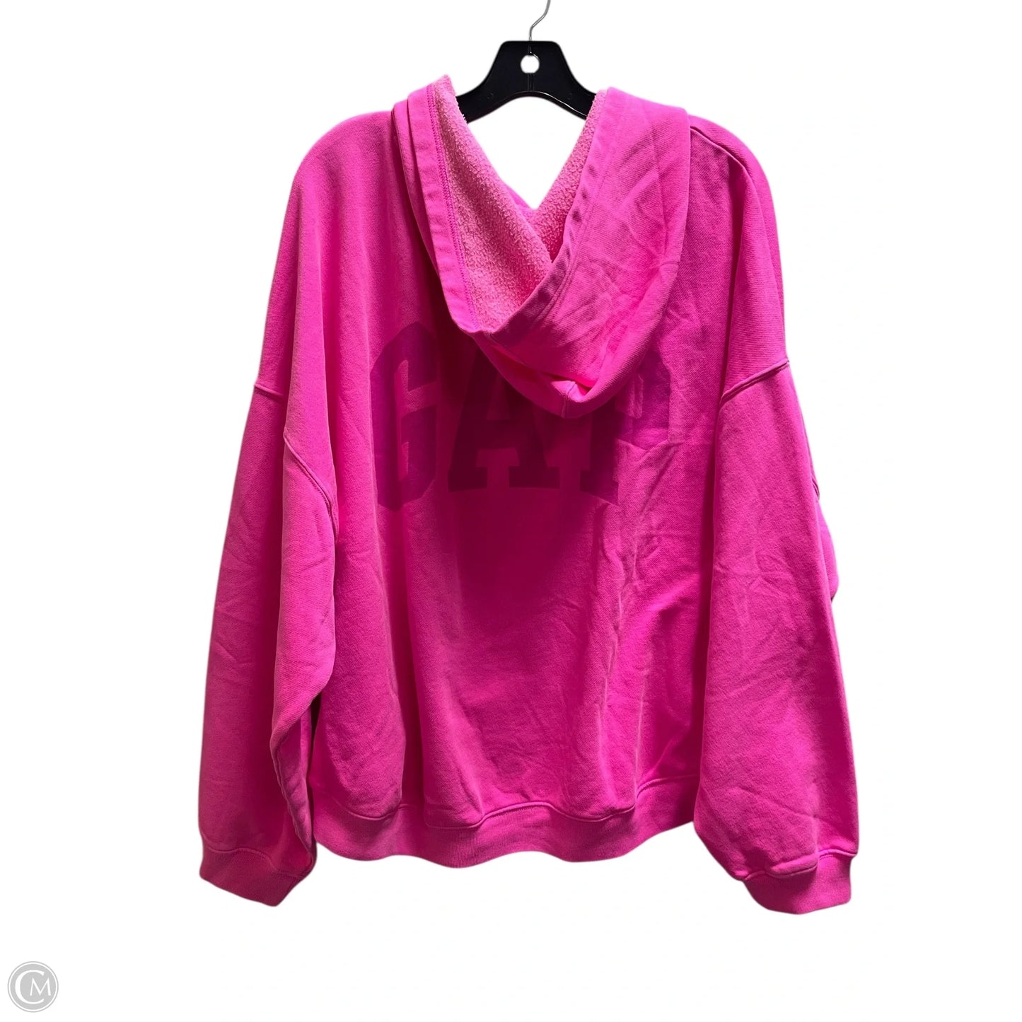 Sweatshirt Hoodie By Gap In Pink, Size: Xl