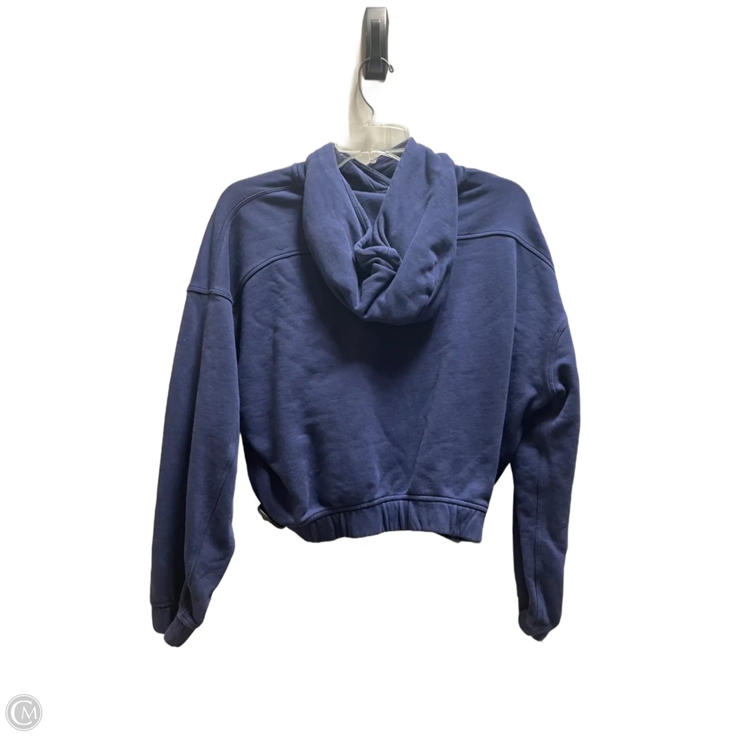 Sweatshirt Hoodie By Lululemon In Blue, Size: 8