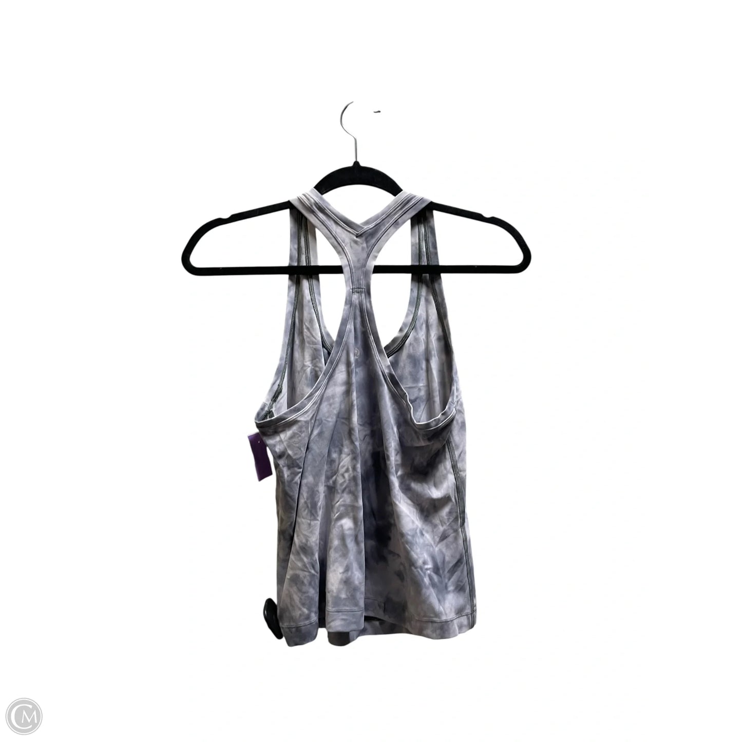 Athletic Tank Top By Lululemon In Grey, Size: M