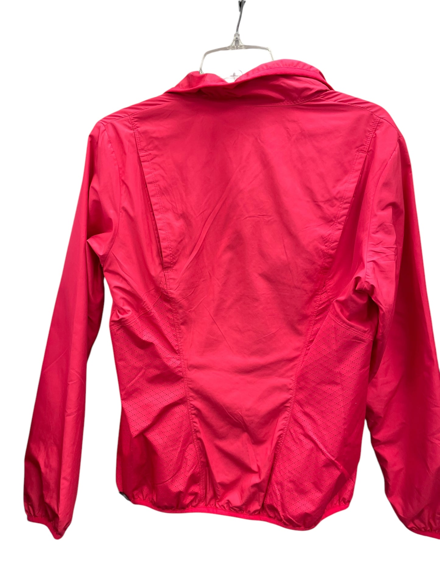 Athletic Jacket By Nike Apparel In Pink, Size: M