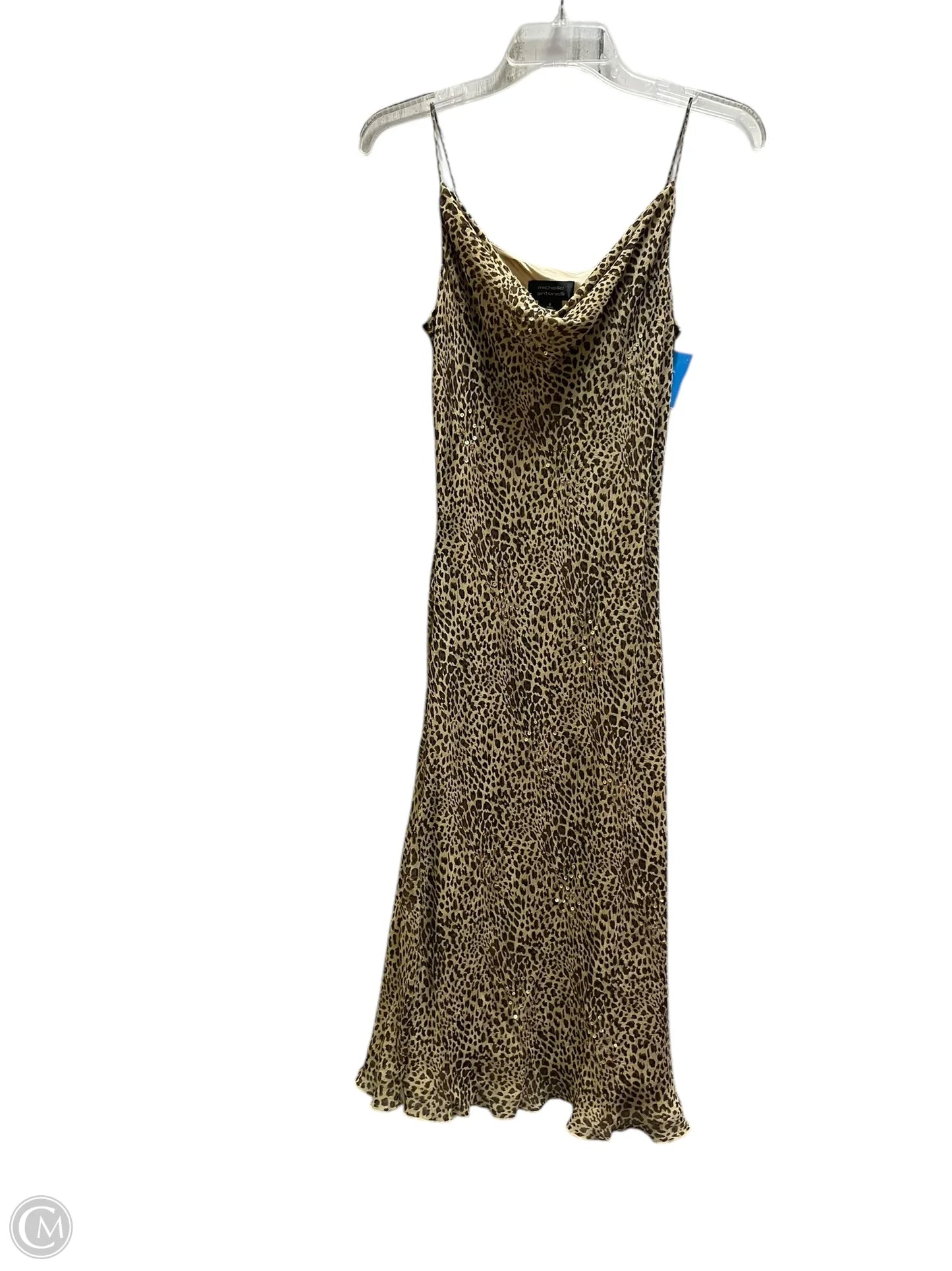 Dress Casual Midi By Clothes Mentor In Animal Print, Size: 6