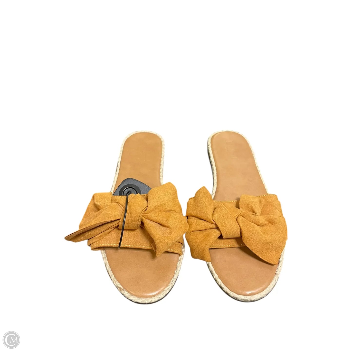 Sandals Flats By Loft In Orange, Size: 7