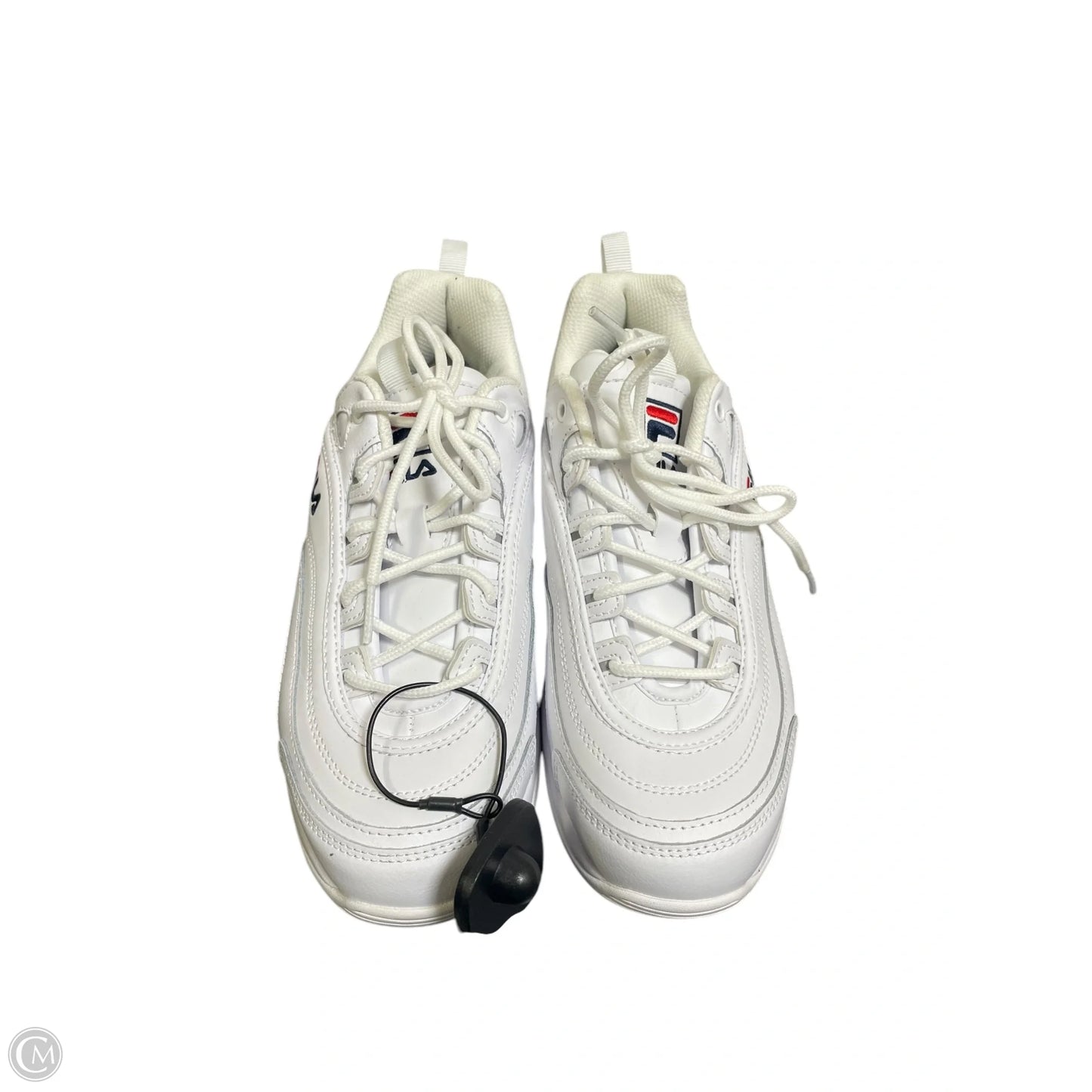 Shoes Athletic By Fila In White, Size: 8.5