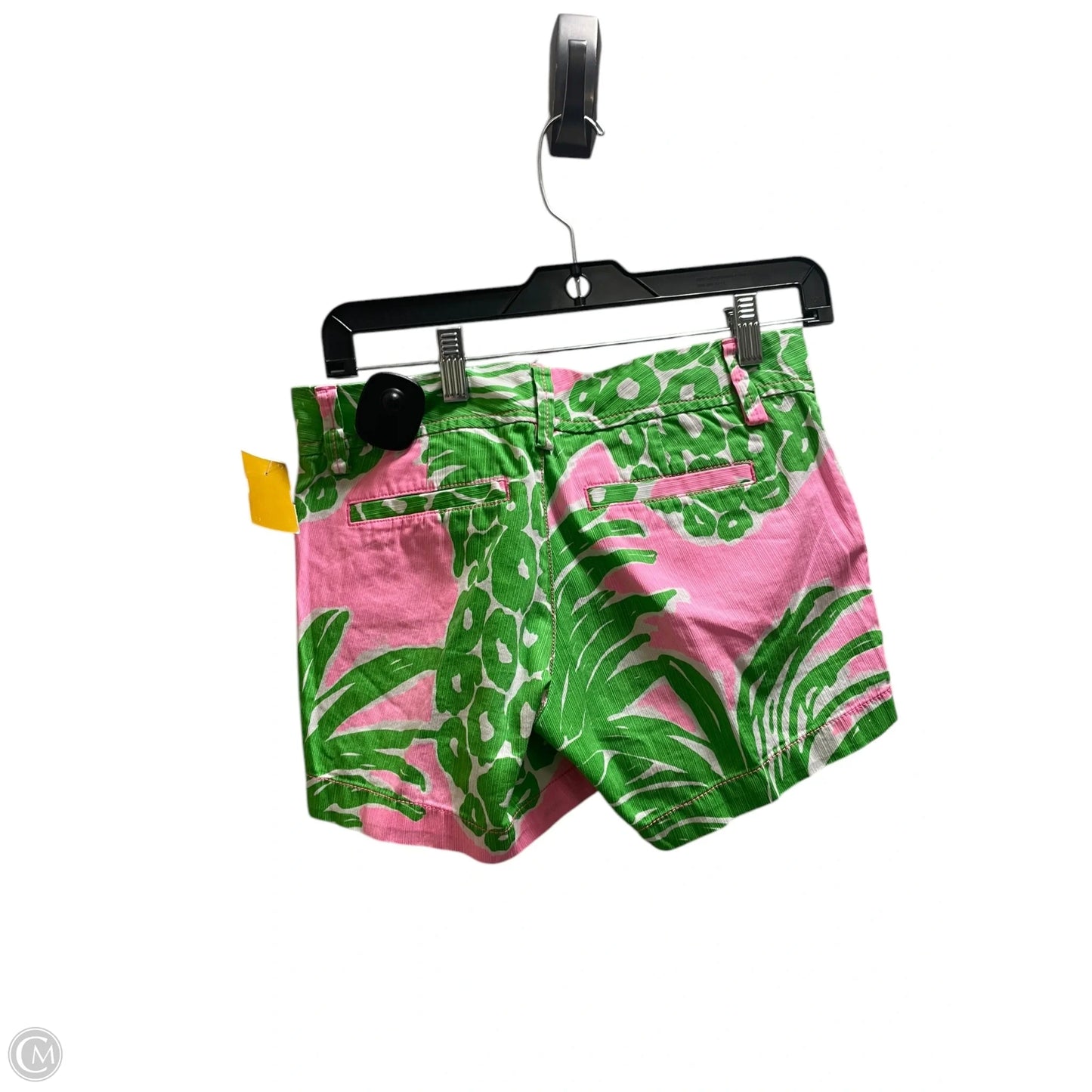 Shorts Designer By Lilly Pulitzer In Green, Size: 0p