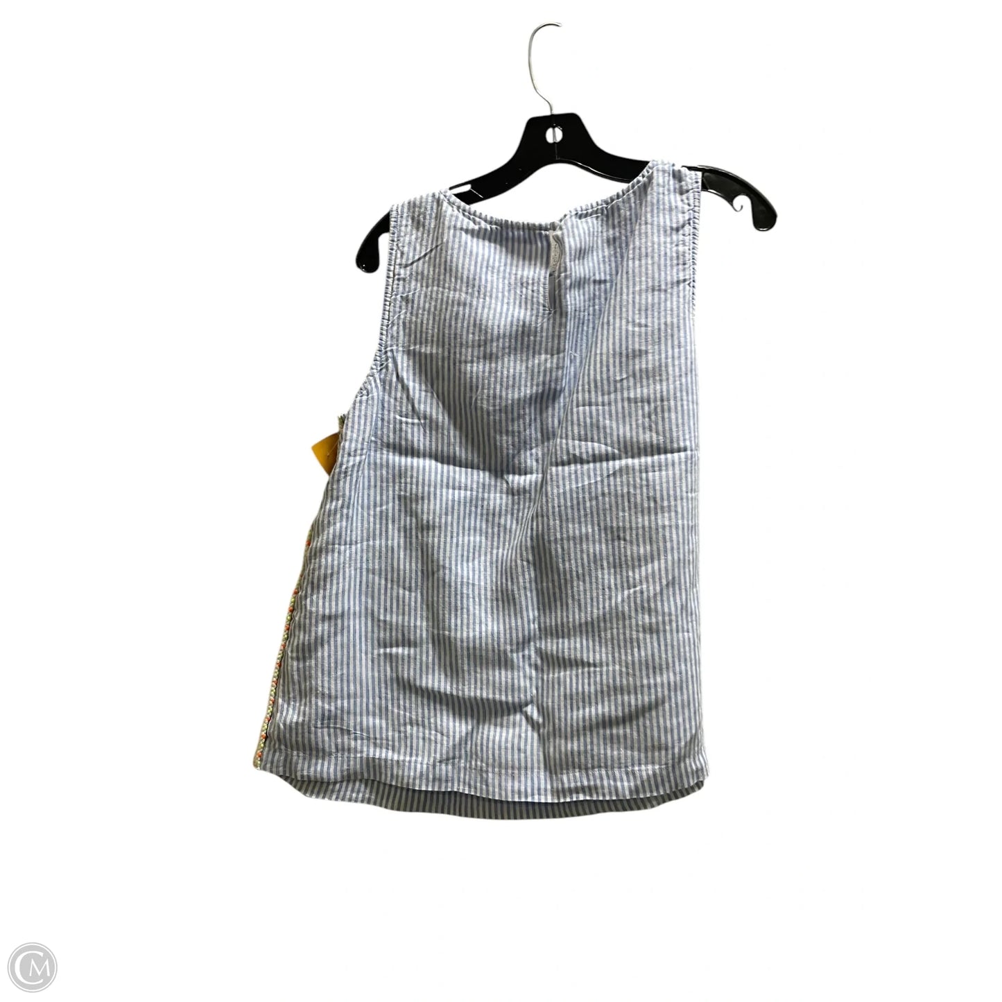 Top Sleeveless By Vineyard Vines In Blue, Size: M