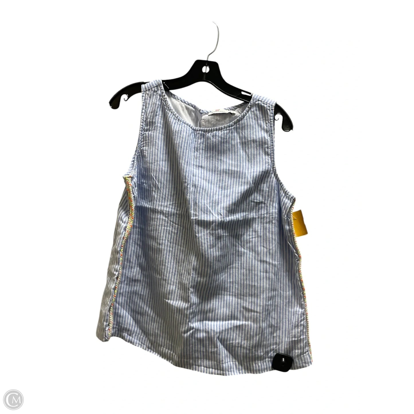 Top Sleeveless By Vineyard Vines In Blue, Size: M